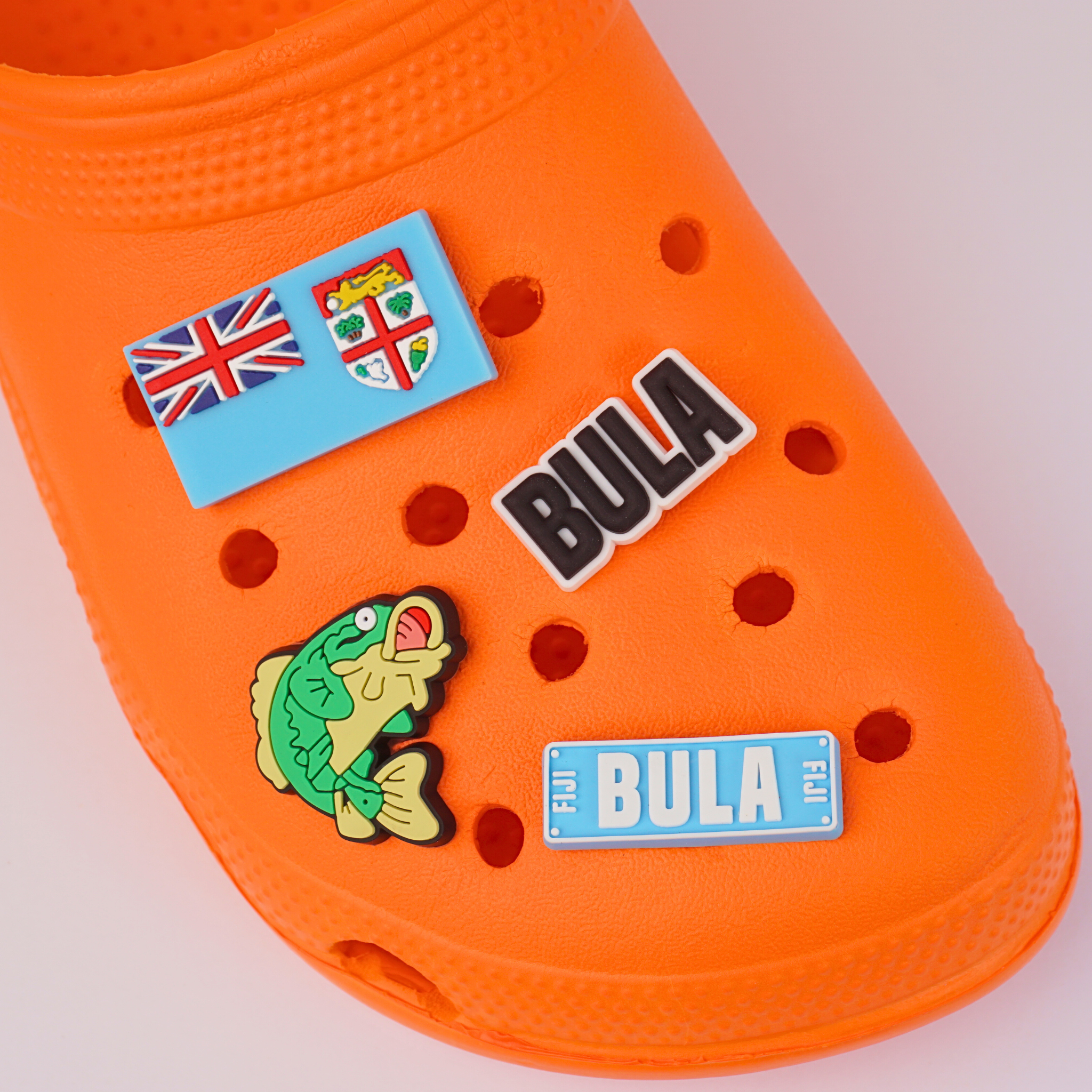Bula Car Plate Charm