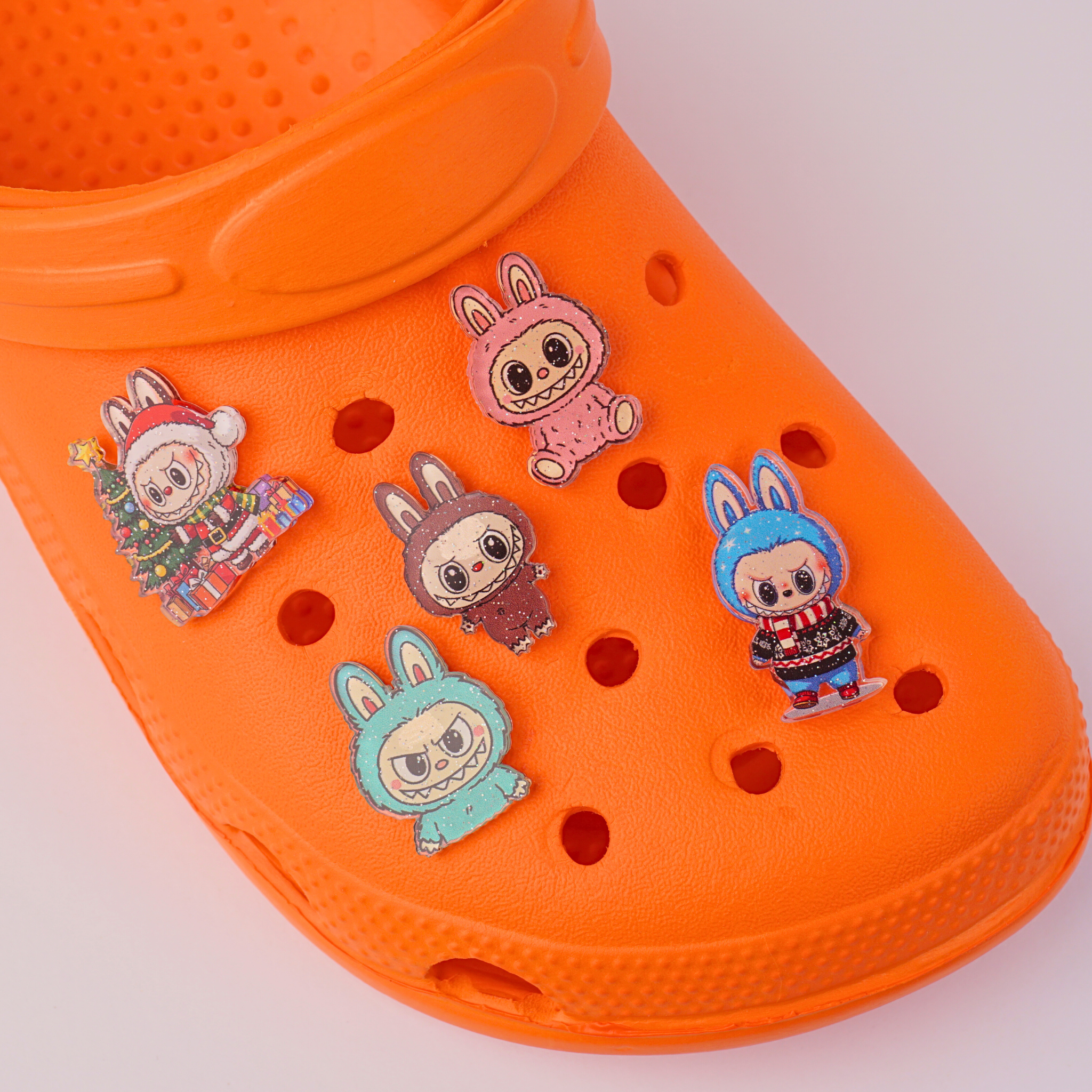 Brown Labubu Acrylic Charm