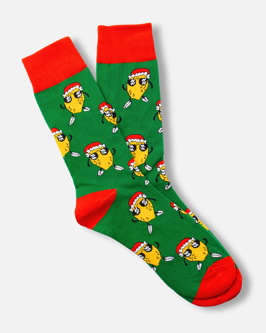 Potato Christmas Socks