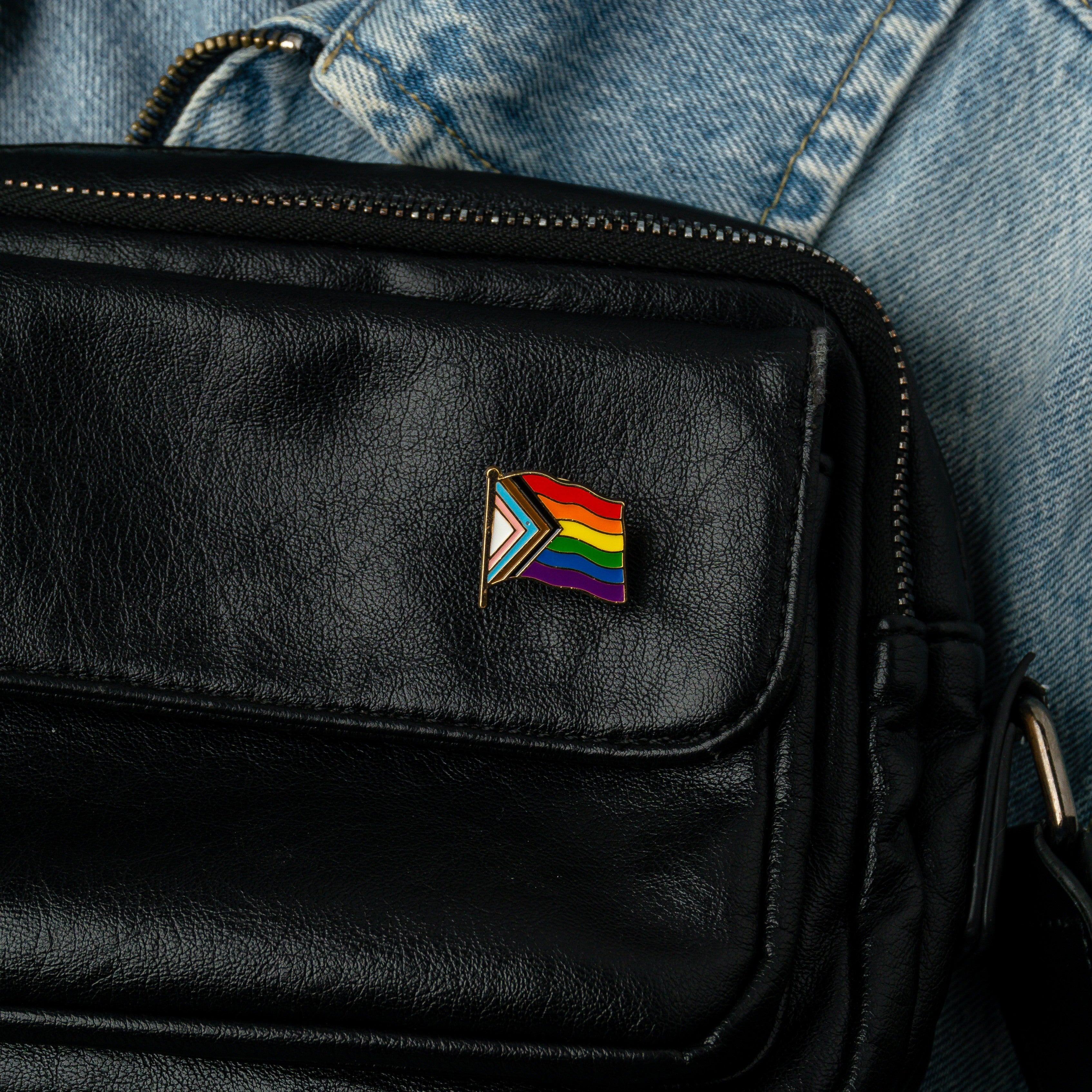 Rainbow Flag Enamel Pin