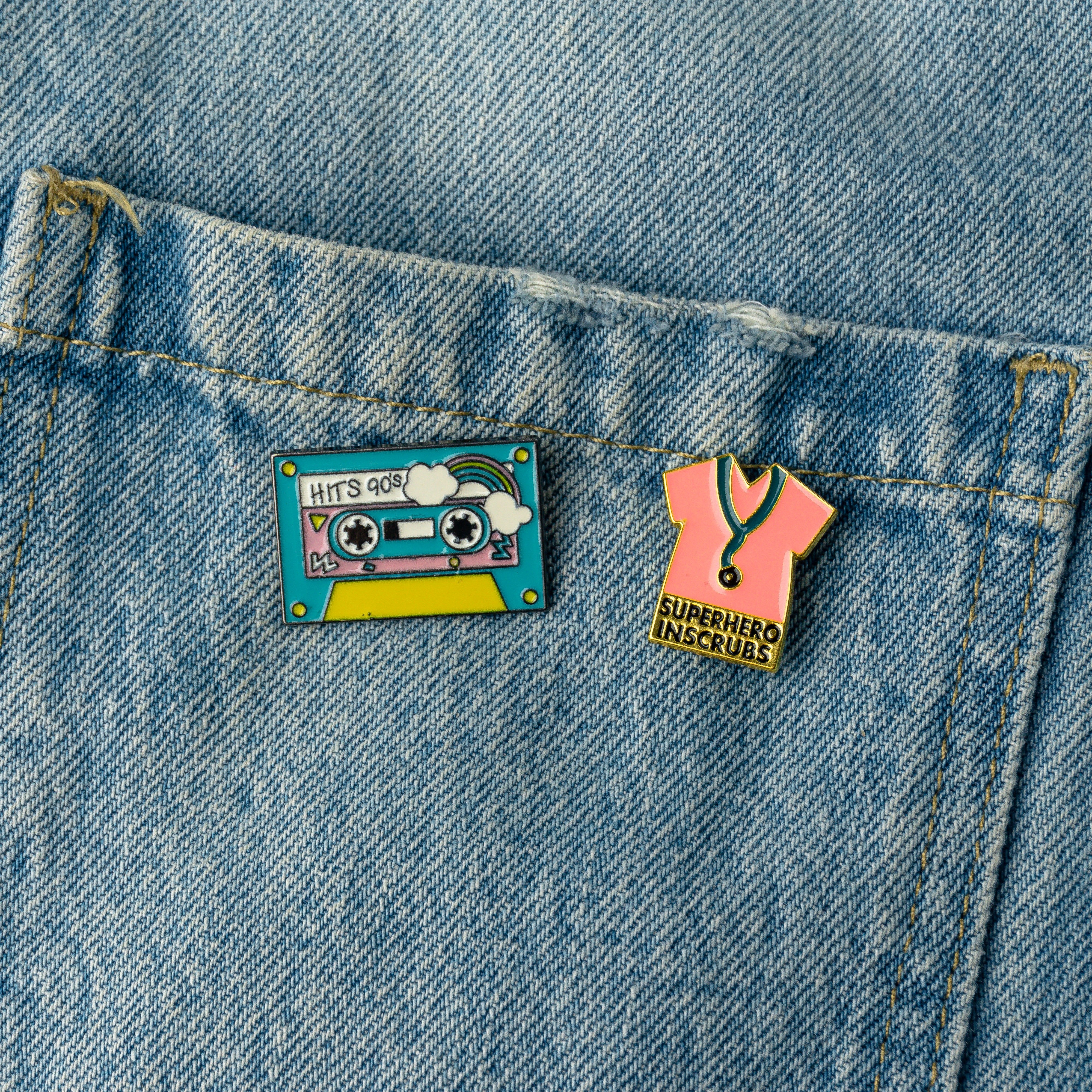 Cassette Tape Enamel Pin