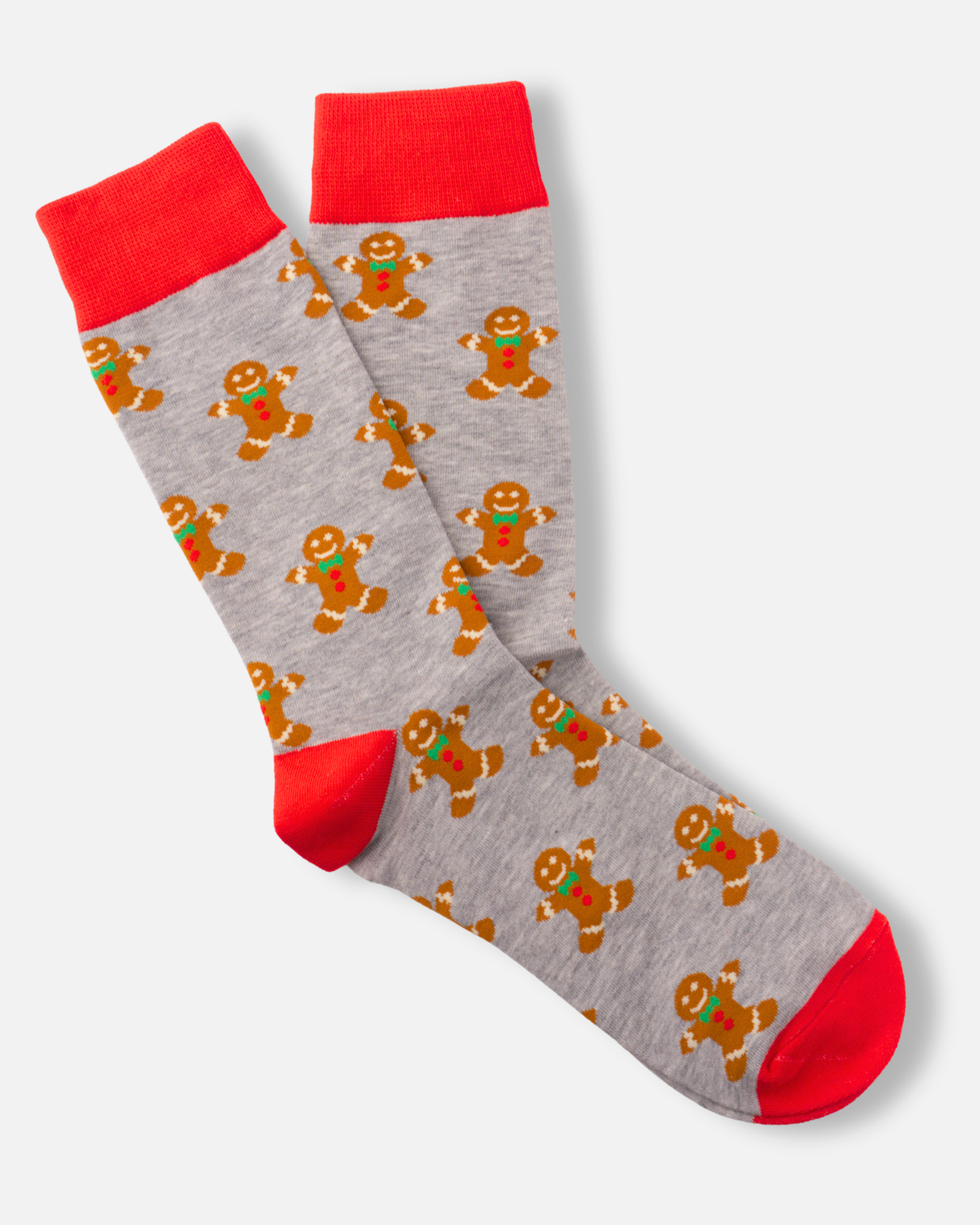 Gingerbread Man Socks