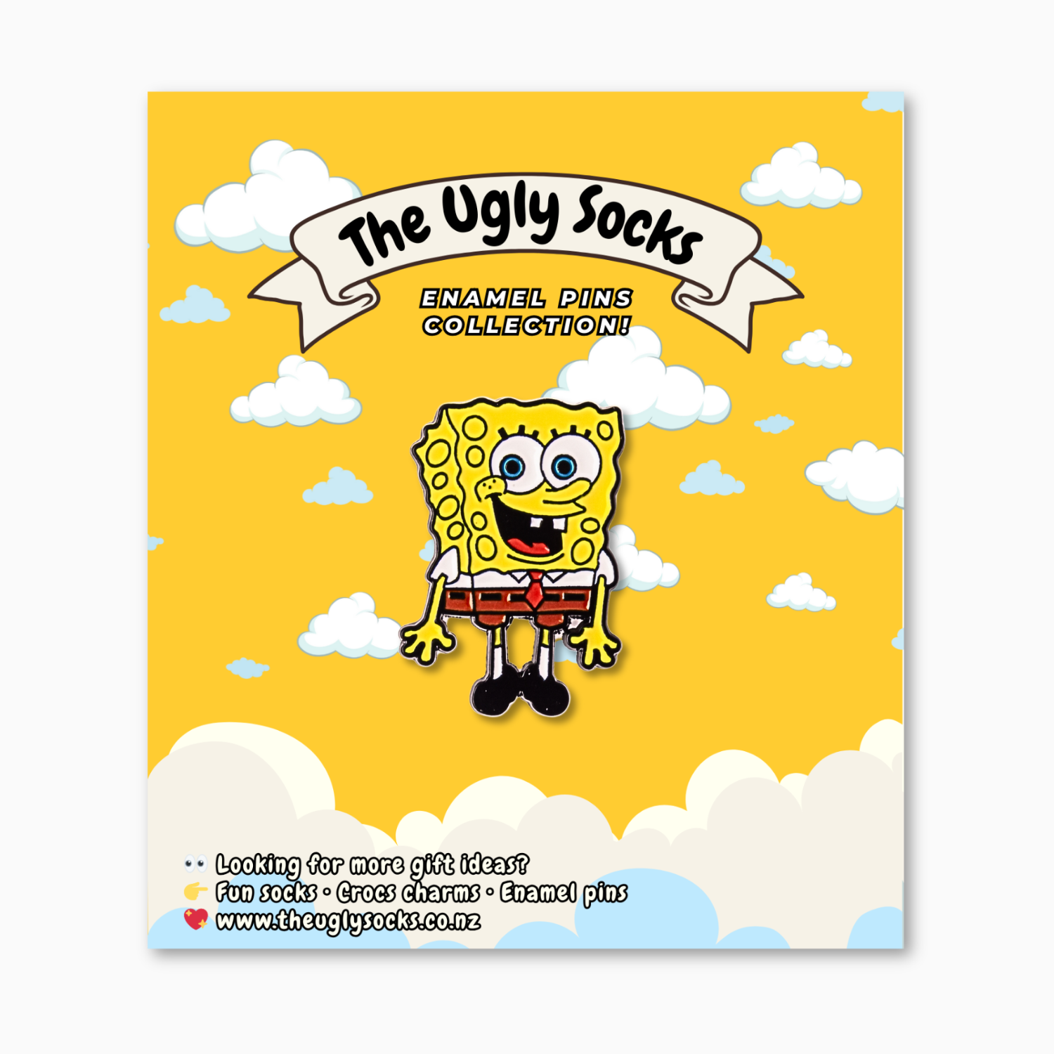 SpongeBob Enamel Pin
