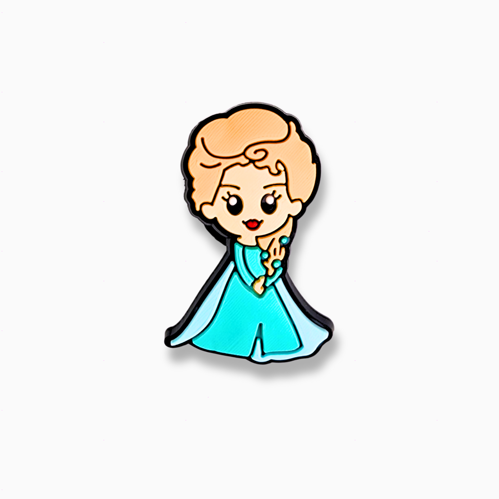 Animated Princess Shoe Charm