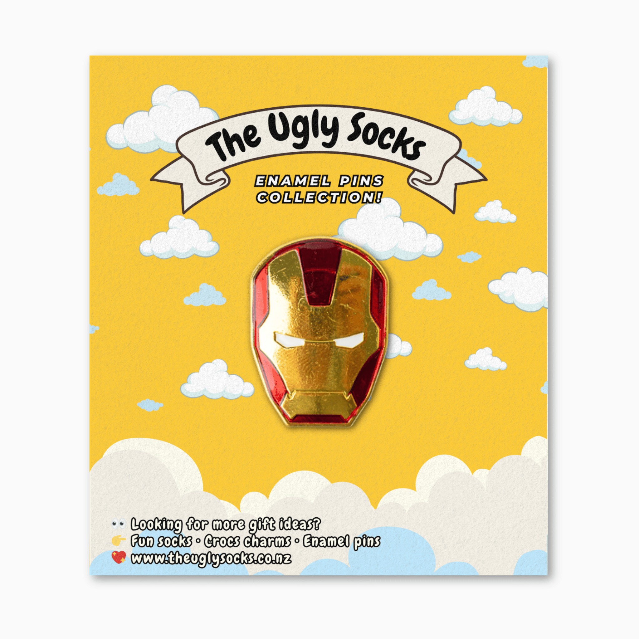 Armoured Tech Hero Enamel Pin