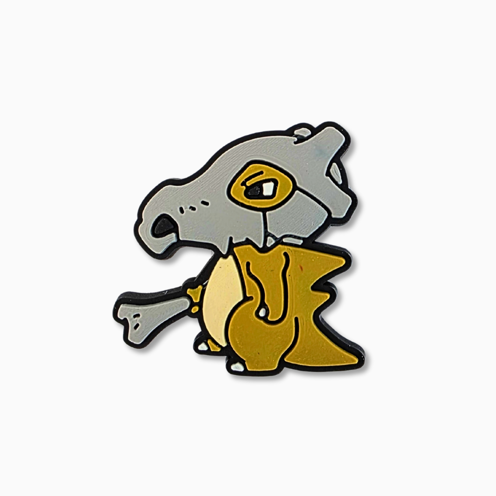 Bone Helmet Earth Monster Charm