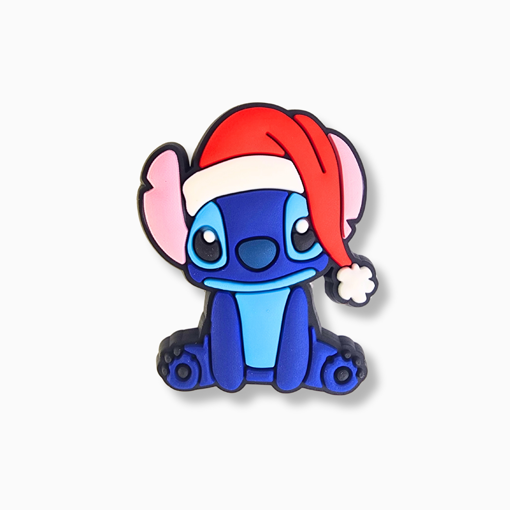Christmas Blue Alien Charm