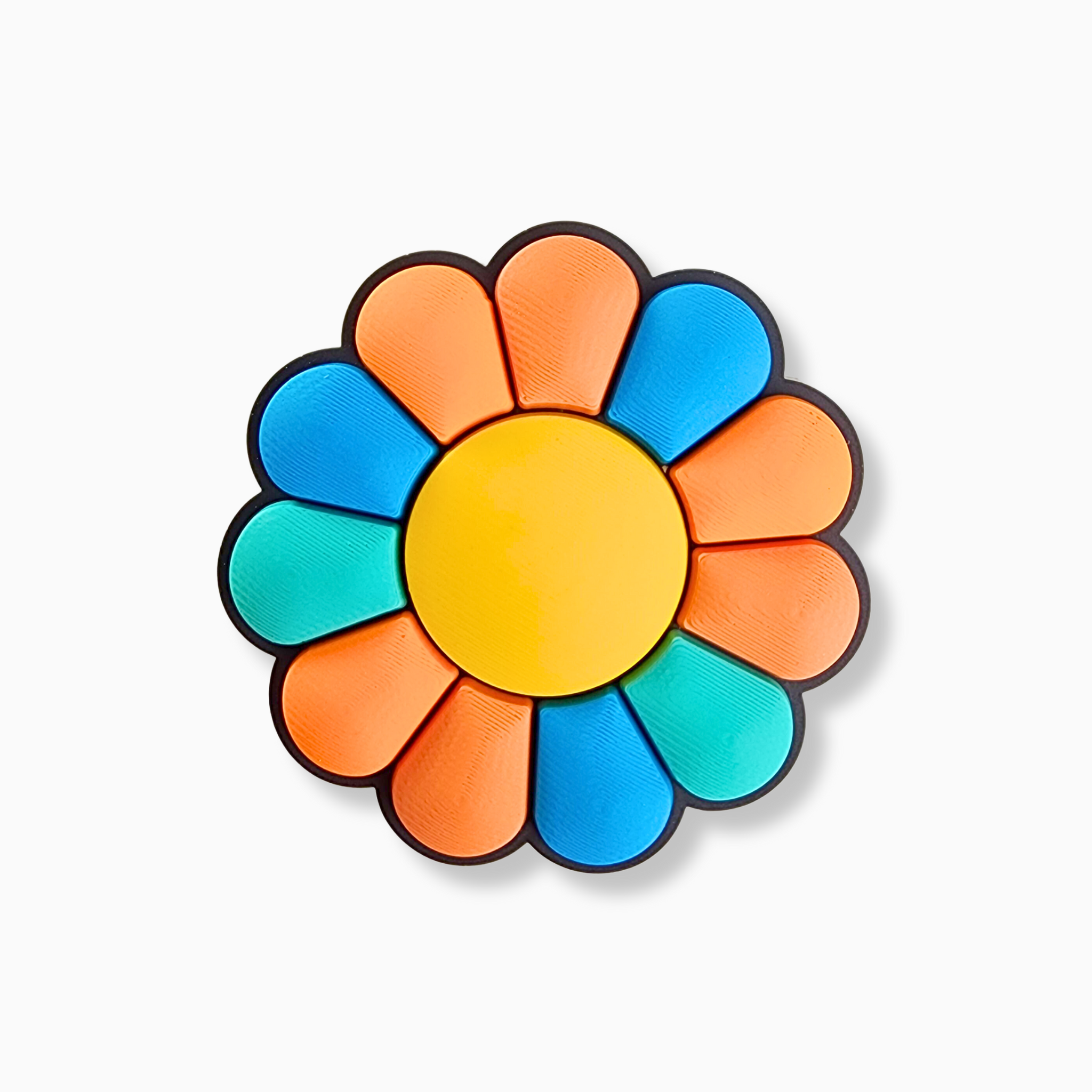 Colorful Daisy Charm