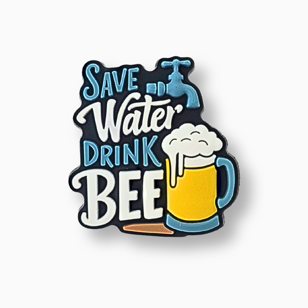Save Water Drink Beer Charm