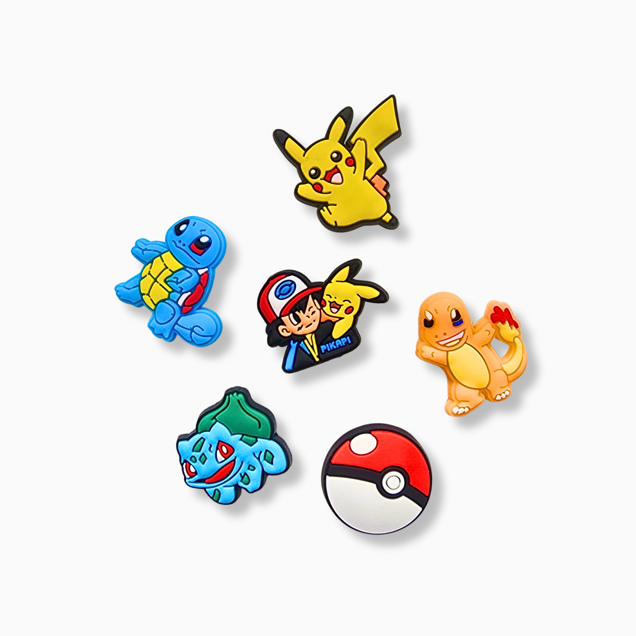 Pocket Monster Shoes Charm Bundle