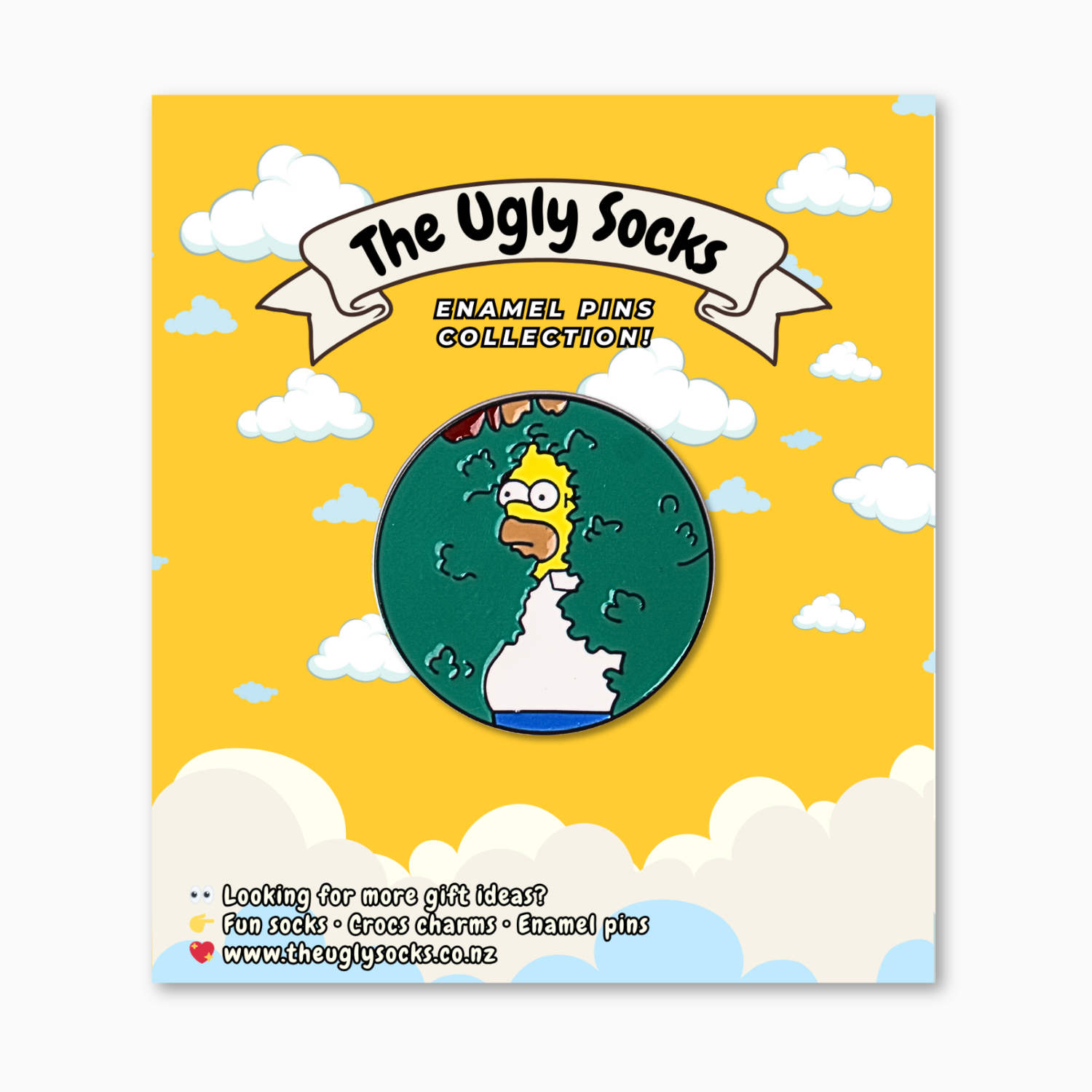 Homer Simpson Enamel Pin