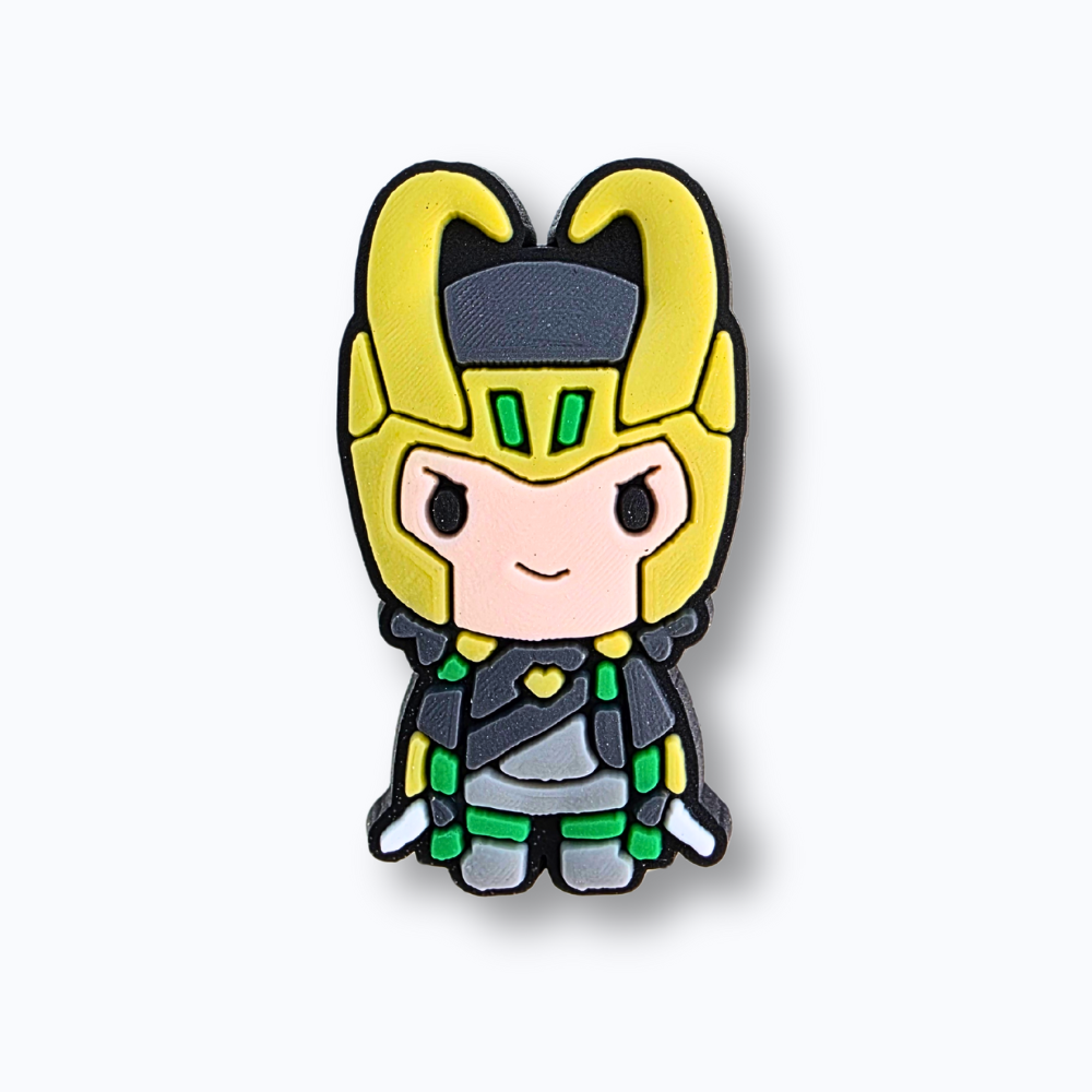 Mischief God Horned Helmet Charm