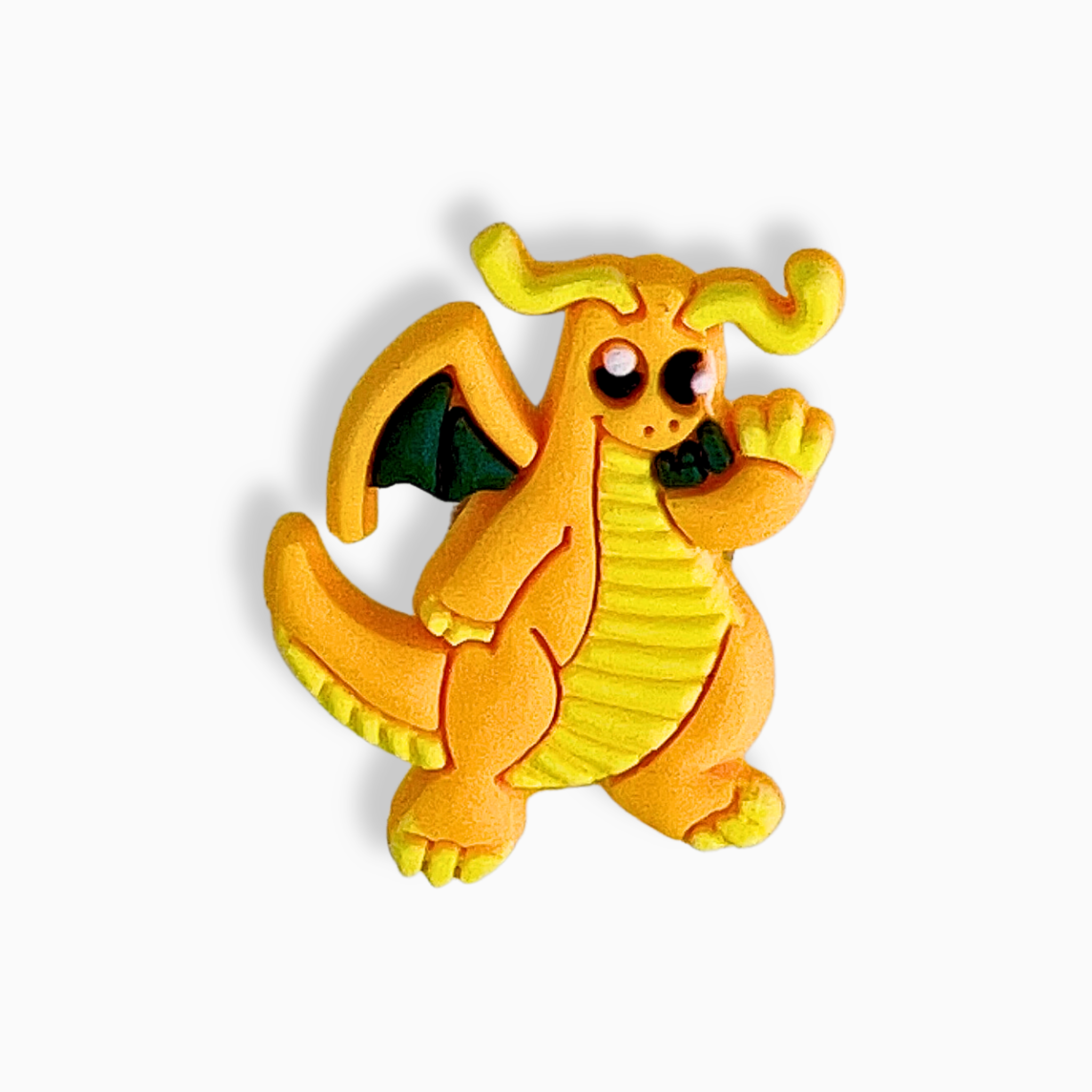 Orange Flying Dragon Charm