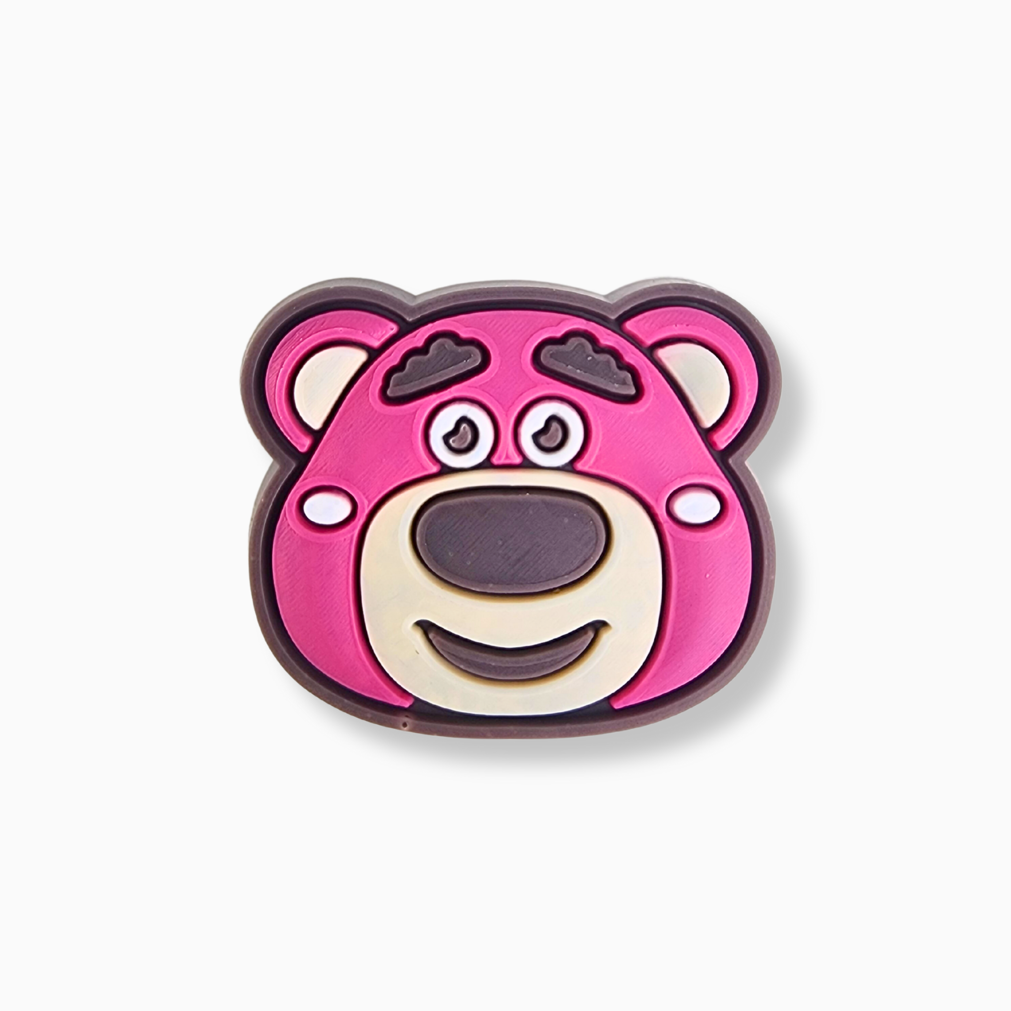 Pink Strawberry Bear Charm