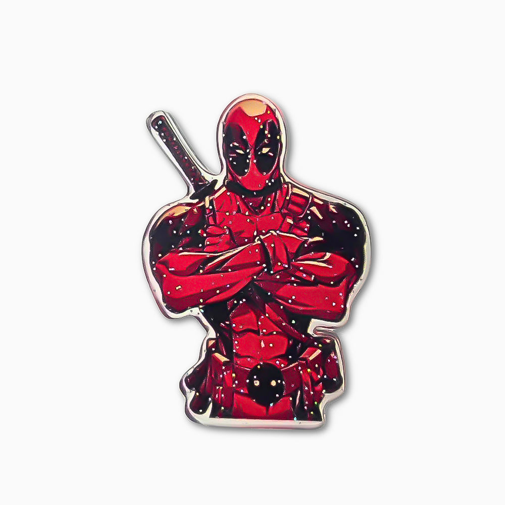 Red Suit Merc Acrylic Charm