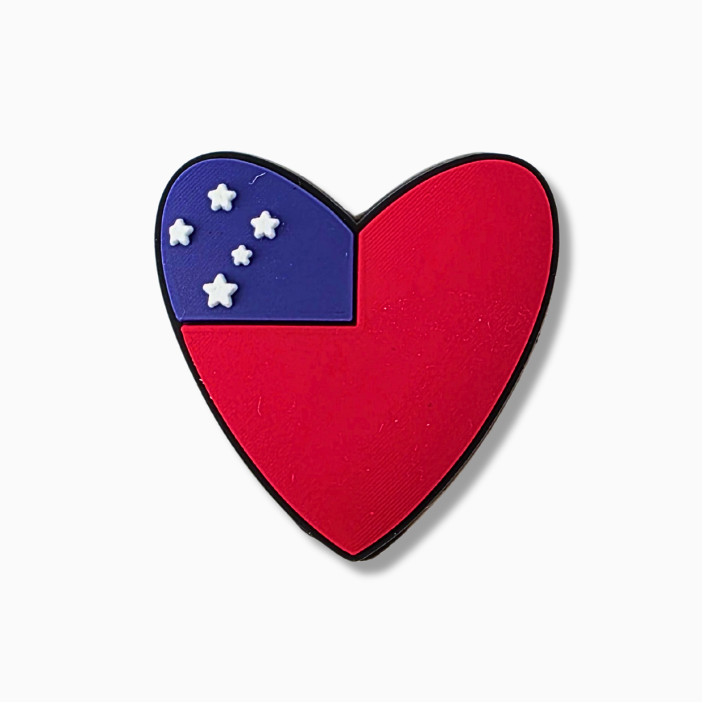 Samoa Heart Charm
