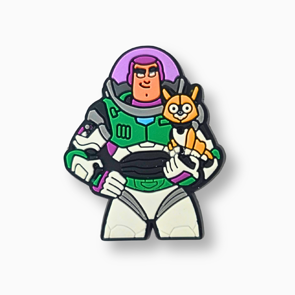 Space Ranger & Feline Duo Charm