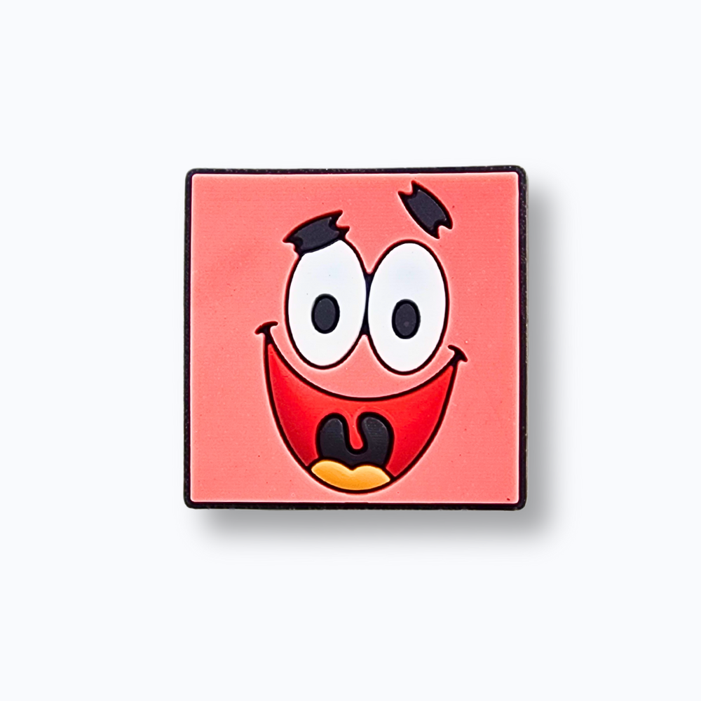 Squared SpongeBob Charm