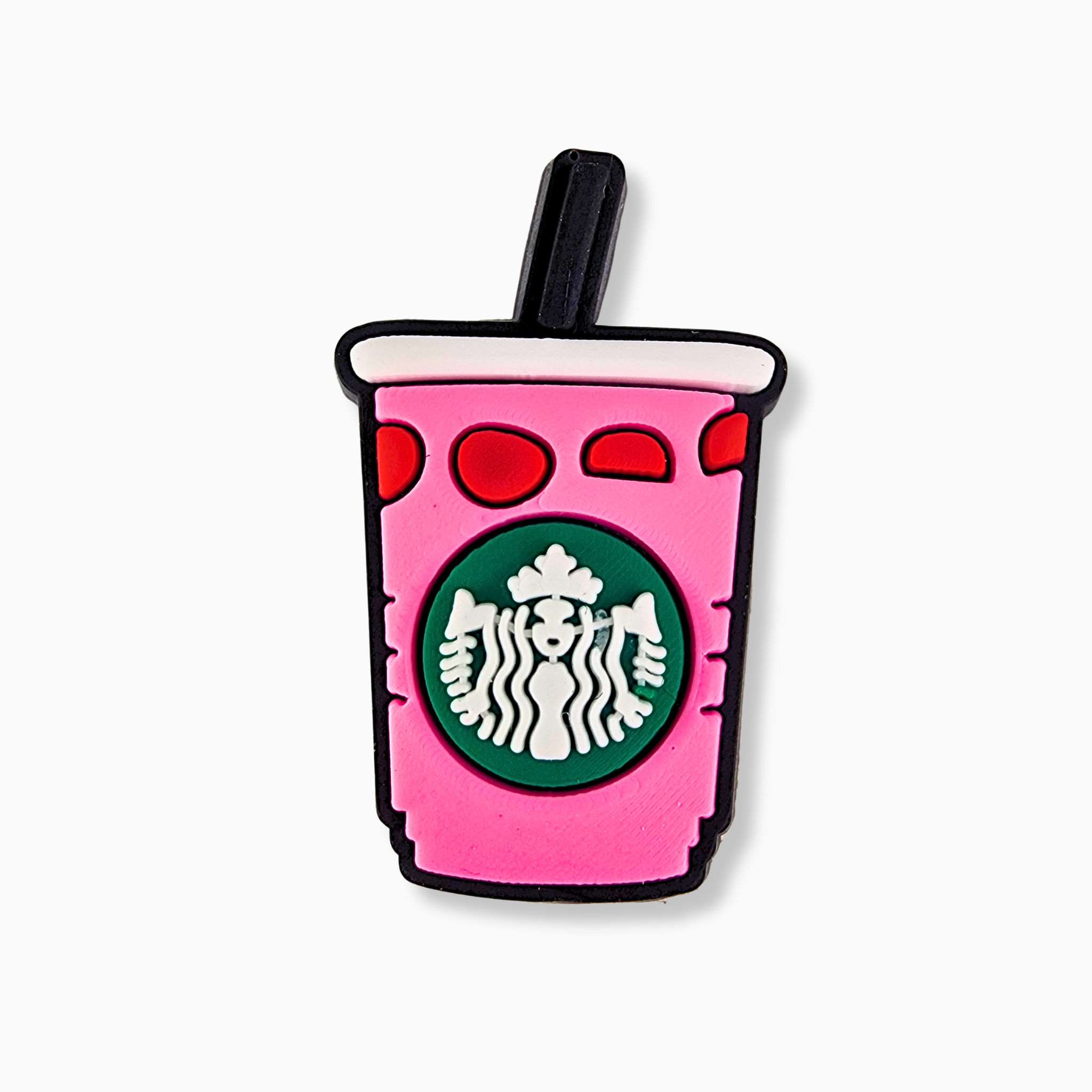 Strawberry Cream Drink Charm