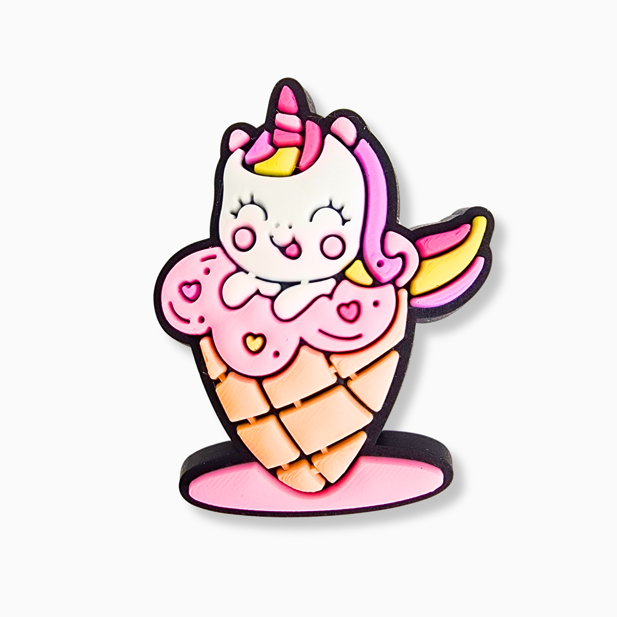 Unicorn Cone Charm The Ugly Socks