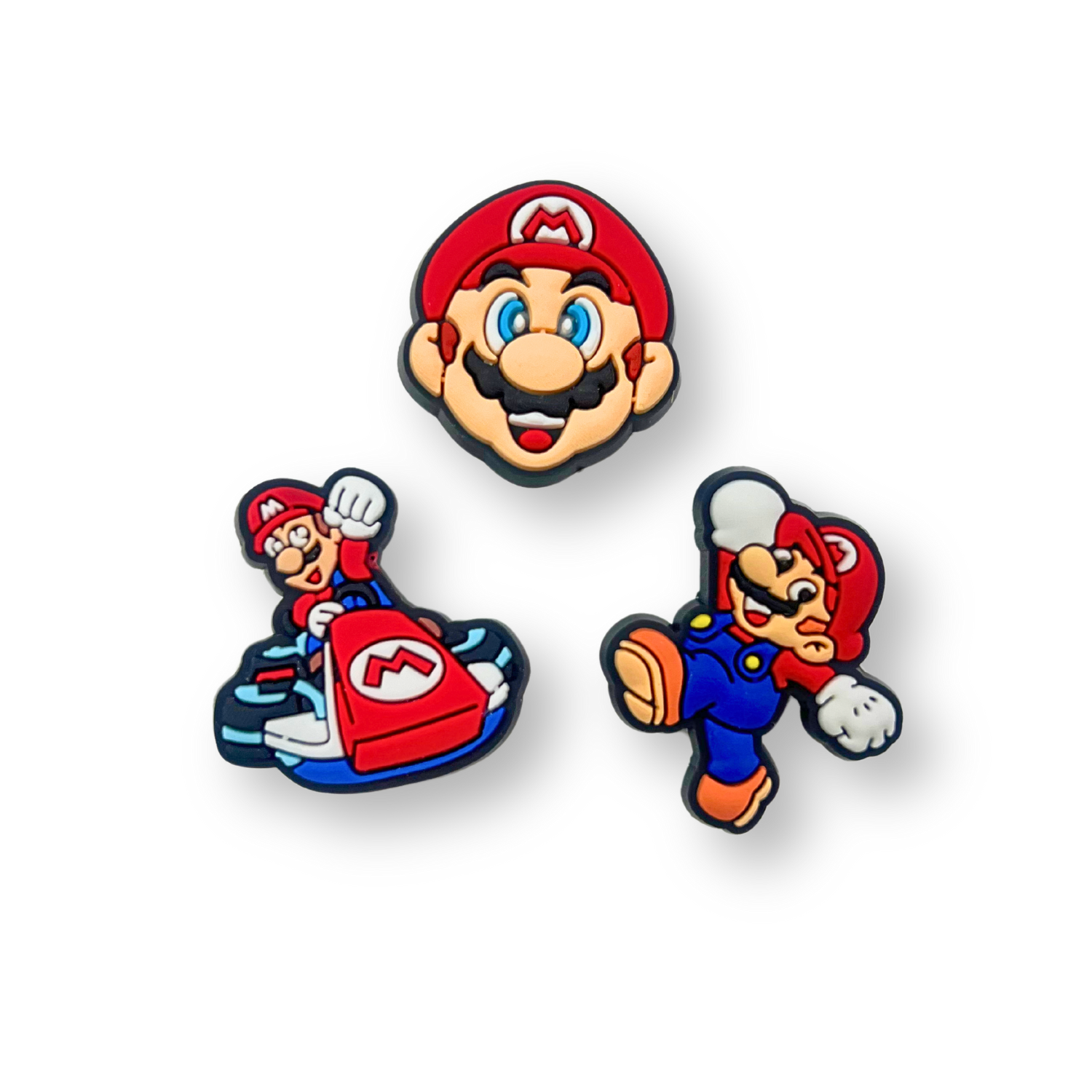 Video Game Characters 3-Piece Shoe Charm Bundle
