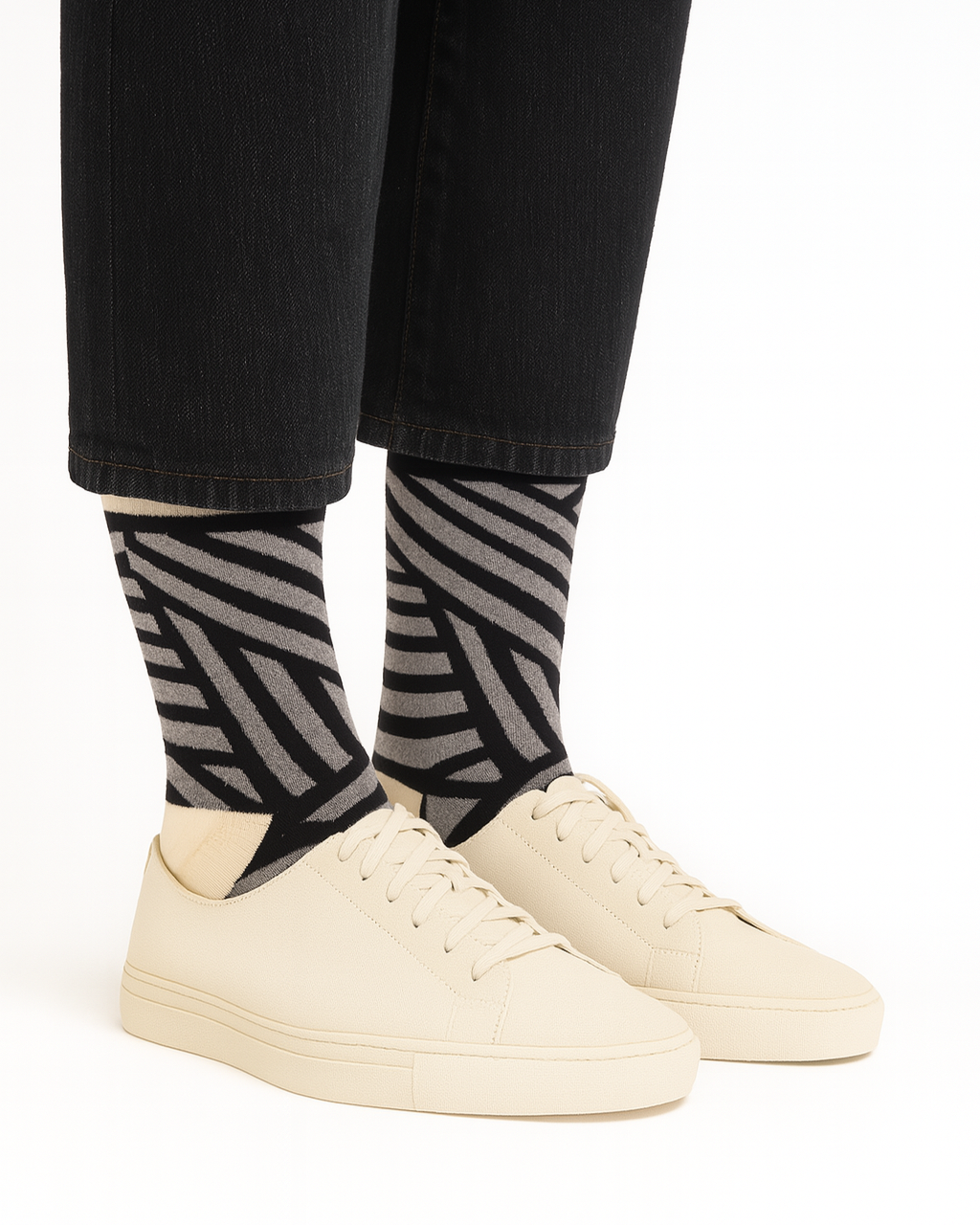 Zebra Pattern Socks