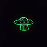 Glowing UFO Charm