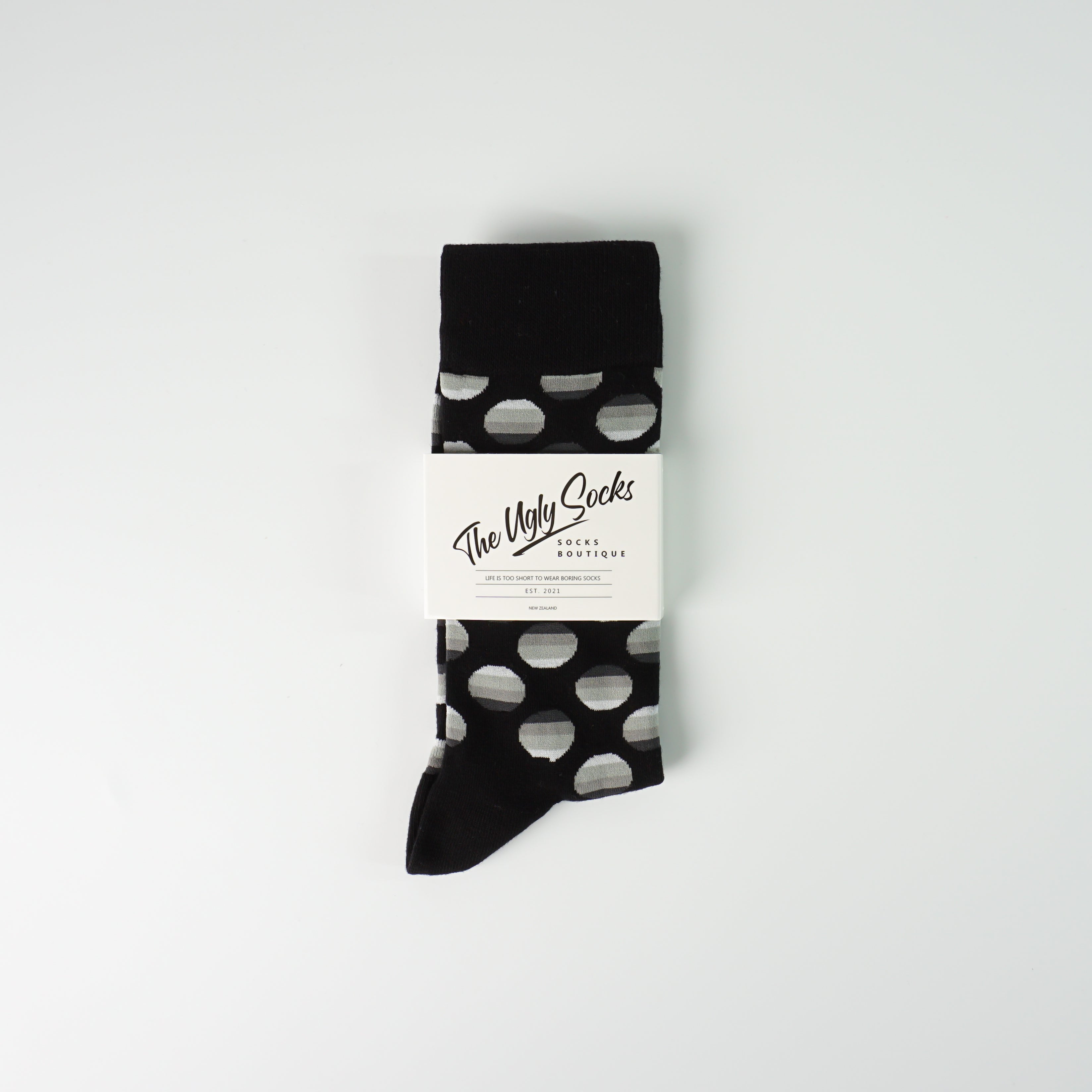 Black & White Polka Dot