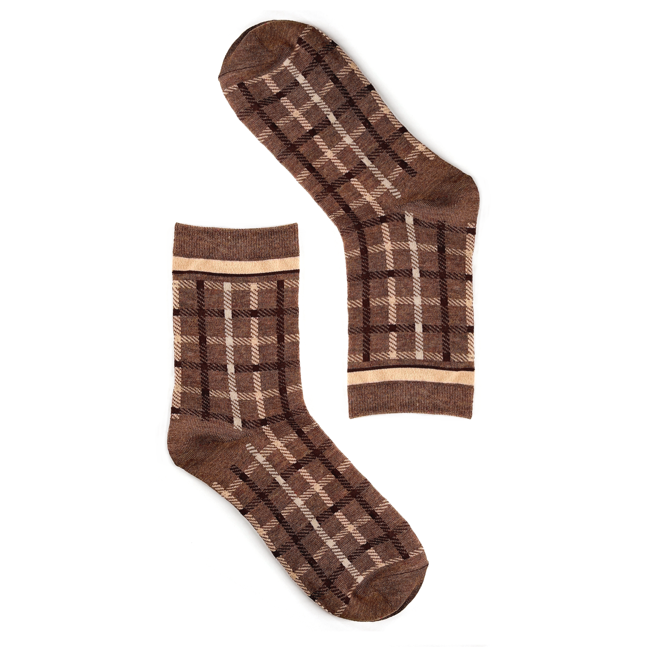 Tartan Pattern Socks