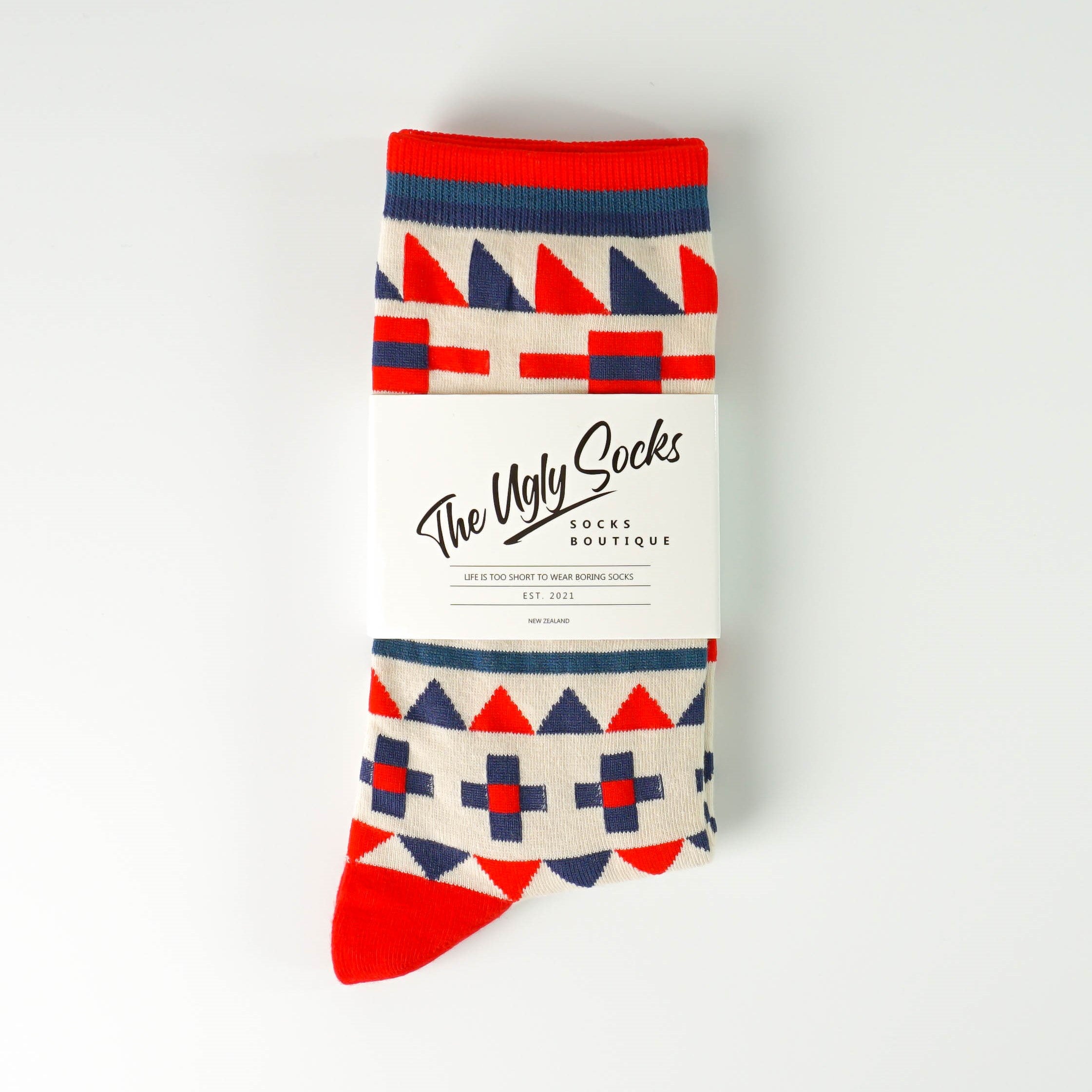 Nordic Pattern Socks