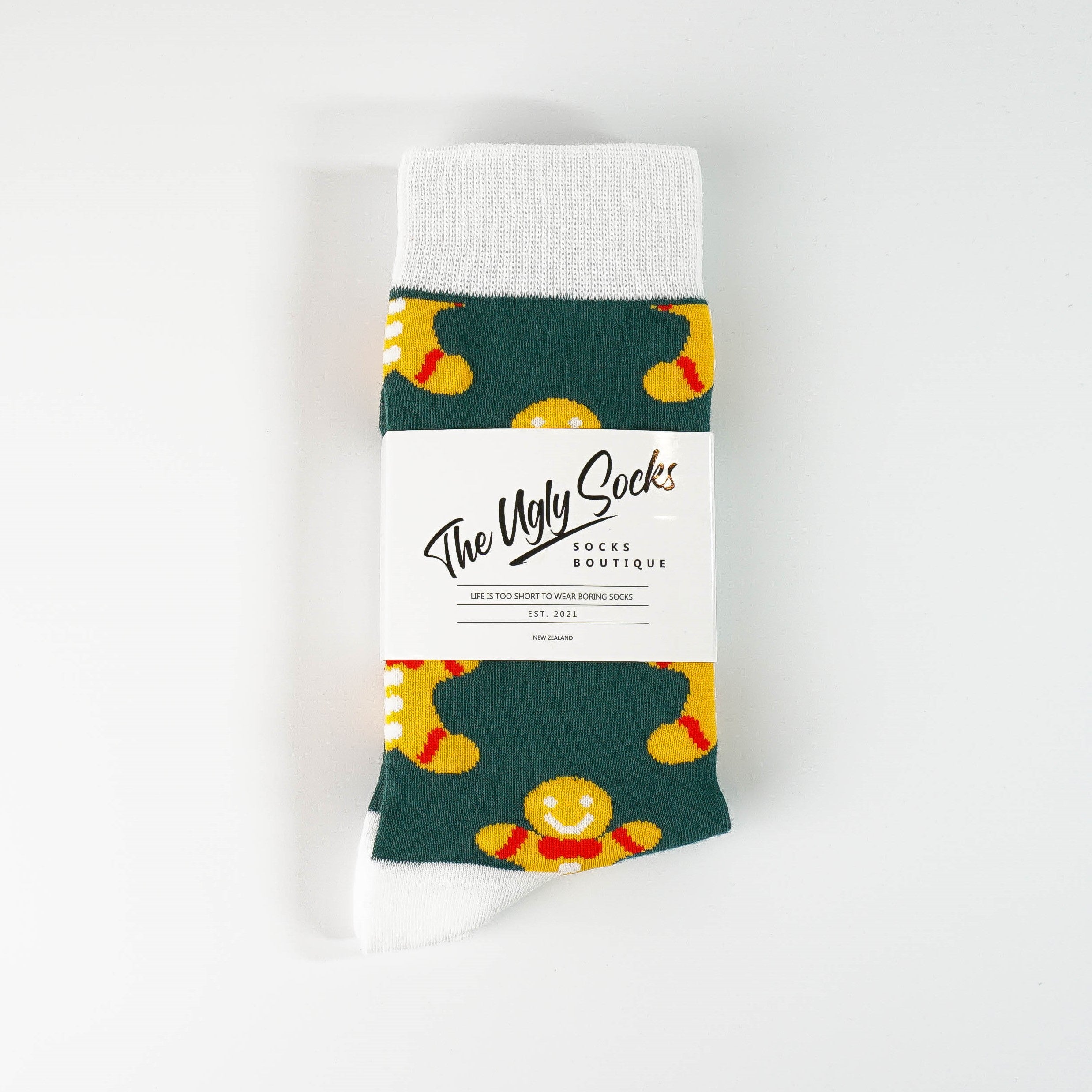 Little Gingerbread Man Socks