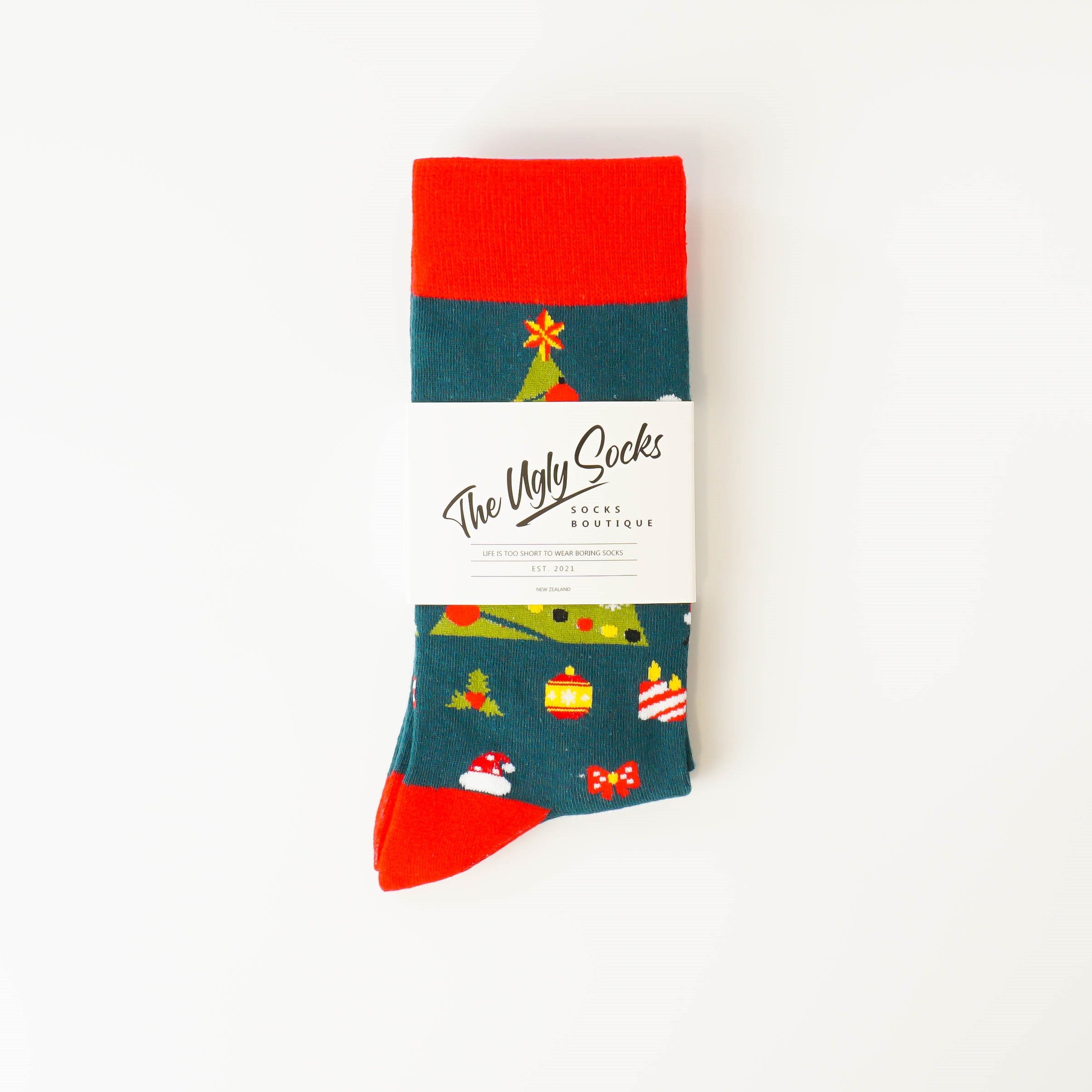 Christmas Tree Socks