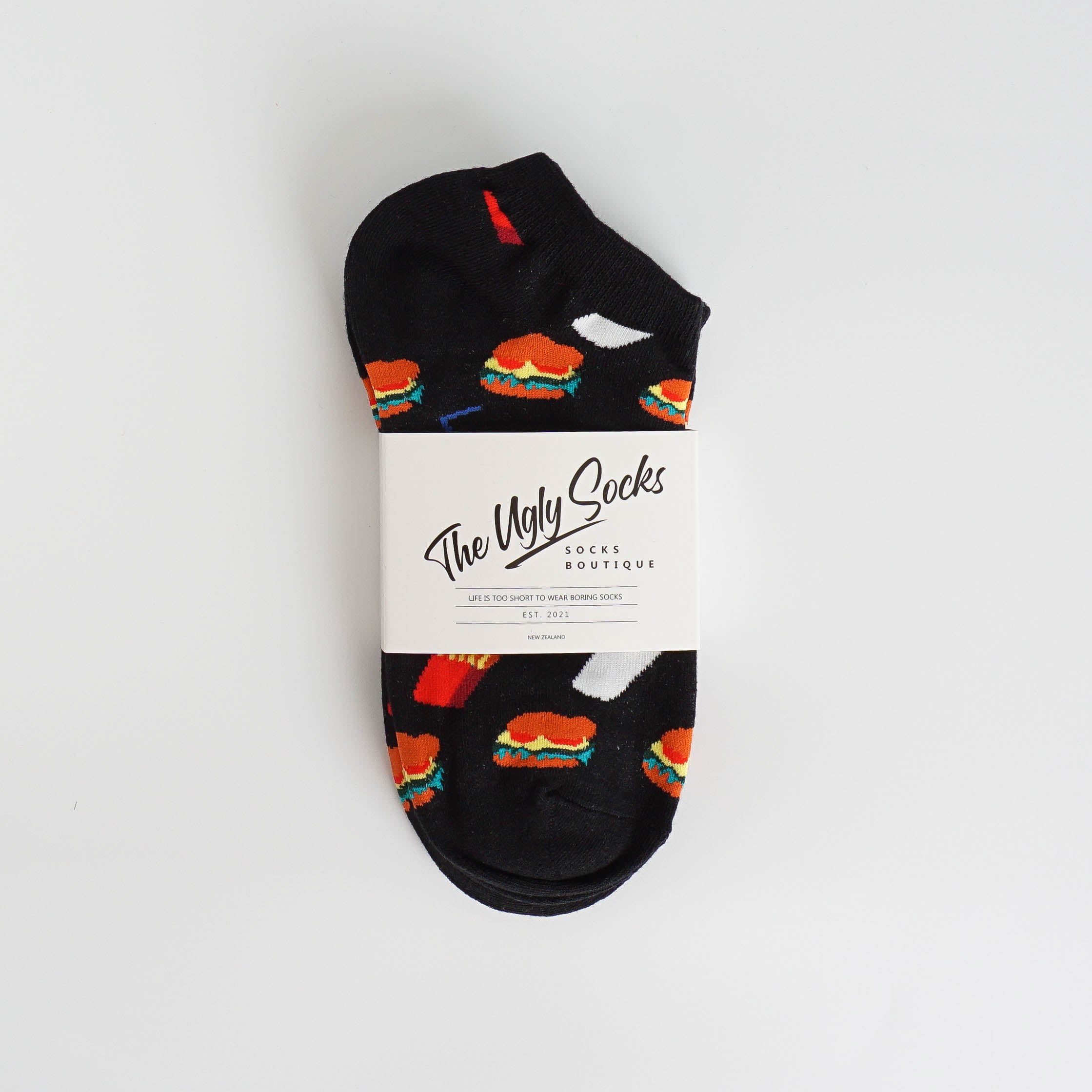Fast Food Ankle Socks