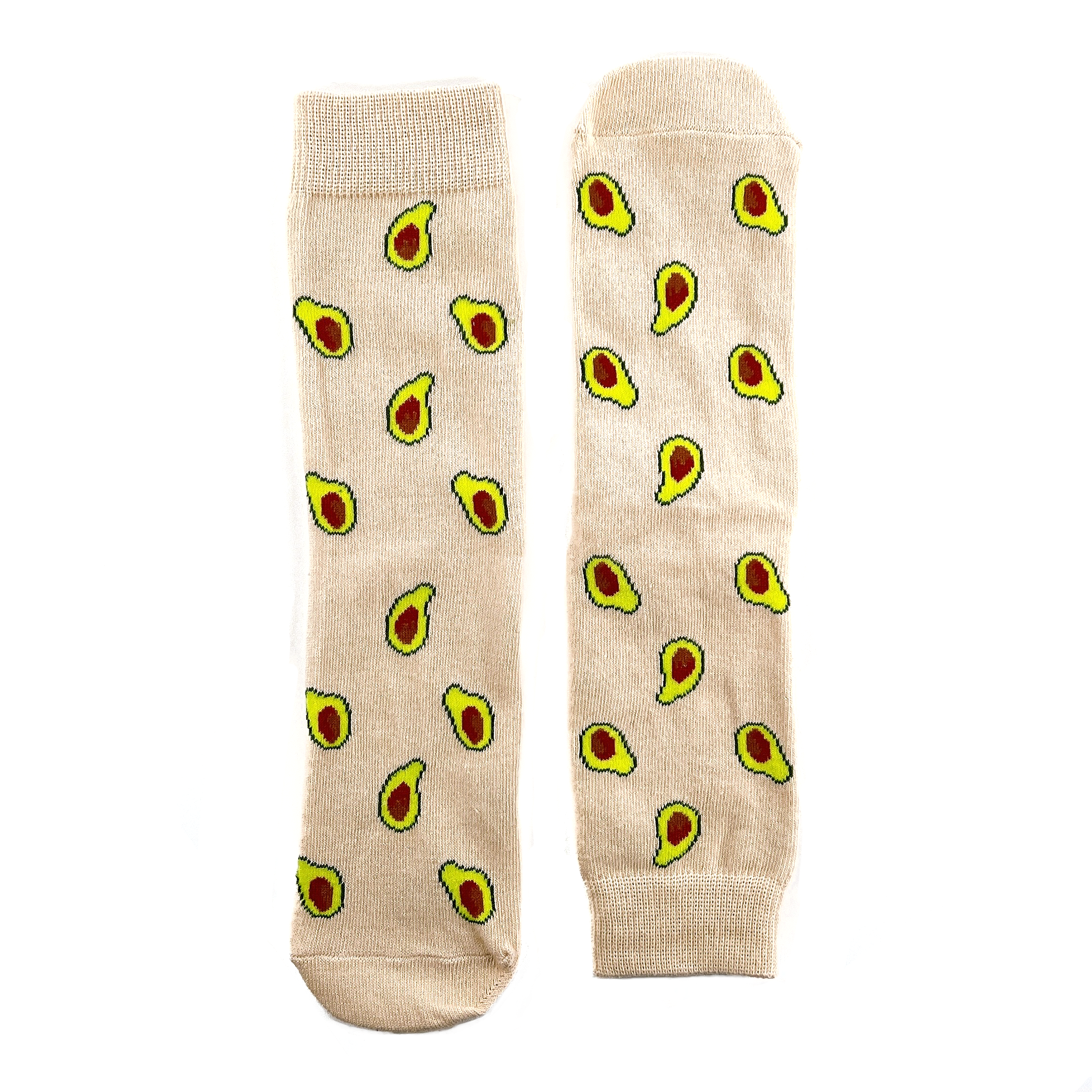 white-avocado-socks
