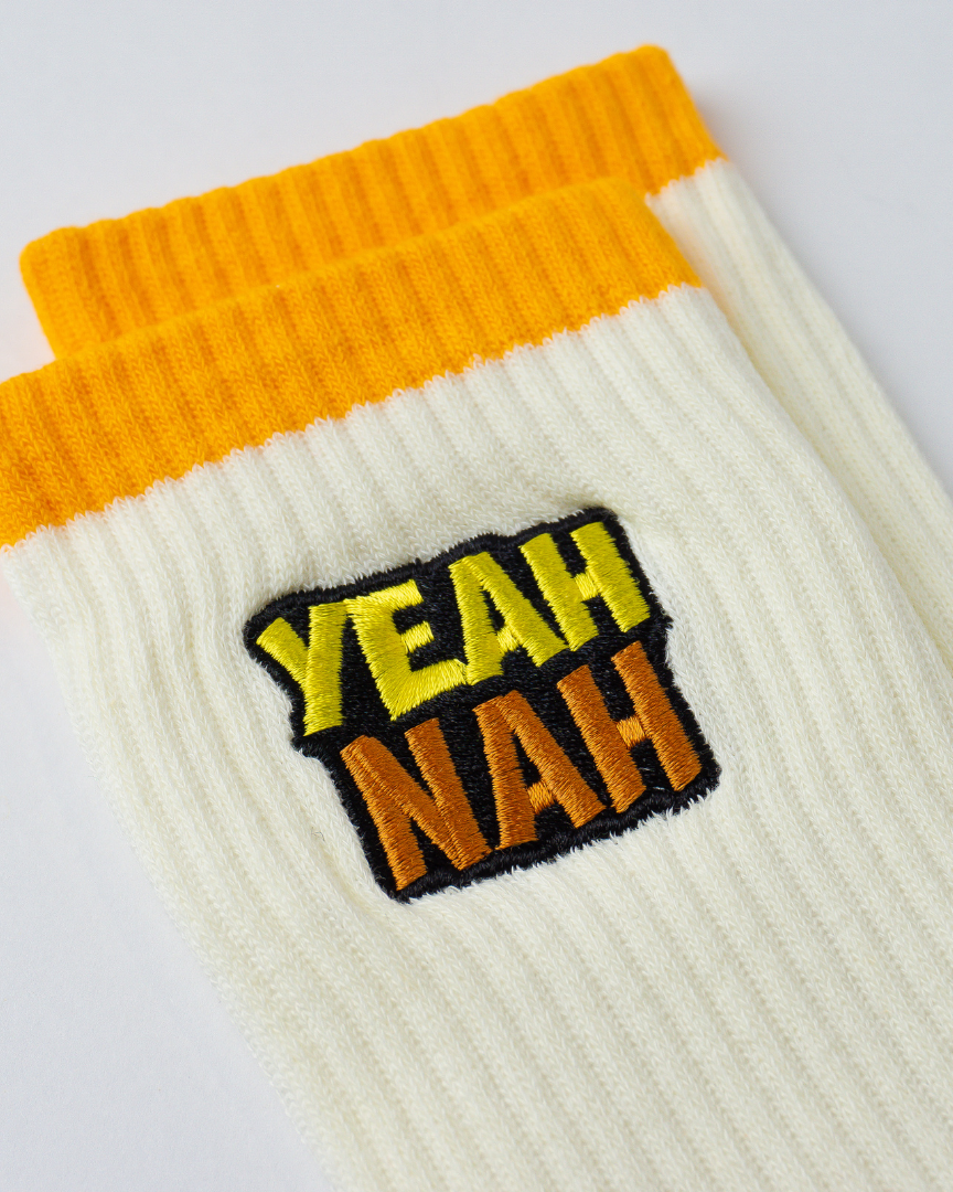 Yeah Nah Sport Socks