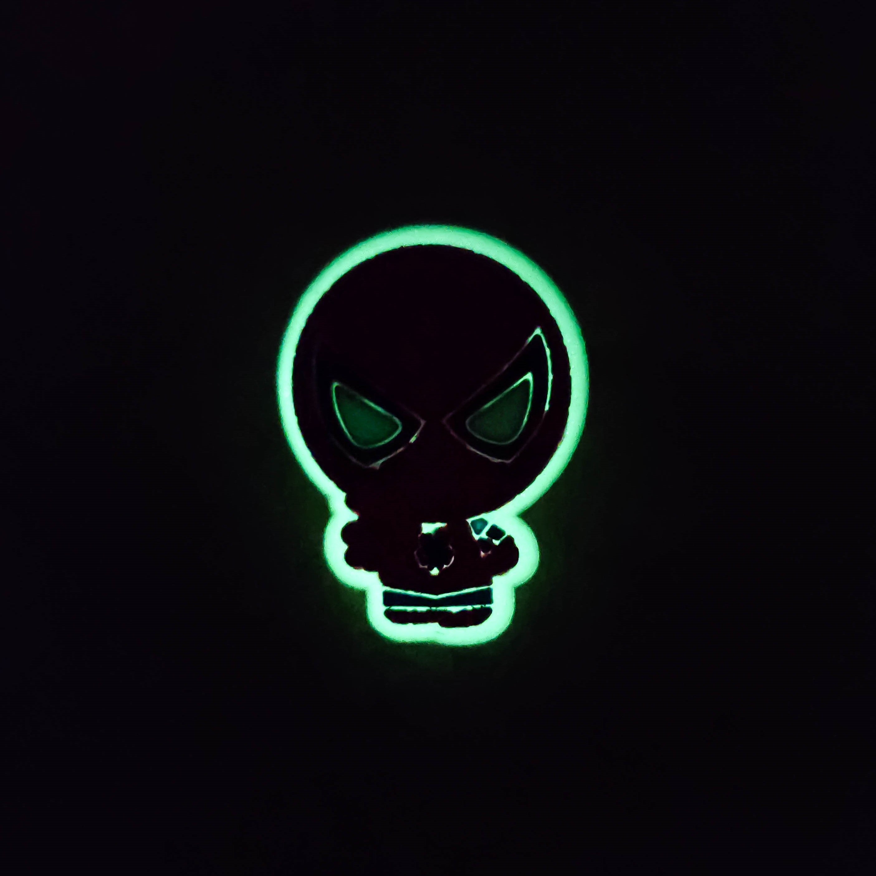 Web Hero Glowing Shoe Charm