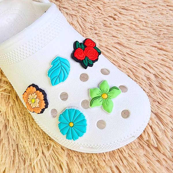 Blue Leaf Charm