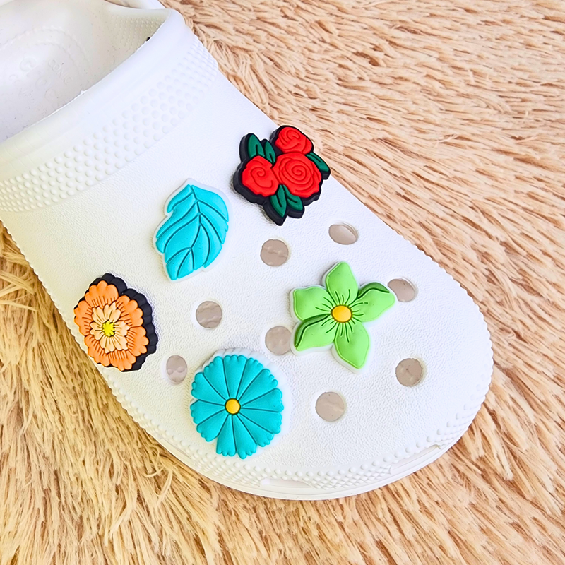 Blue Leaf Charm