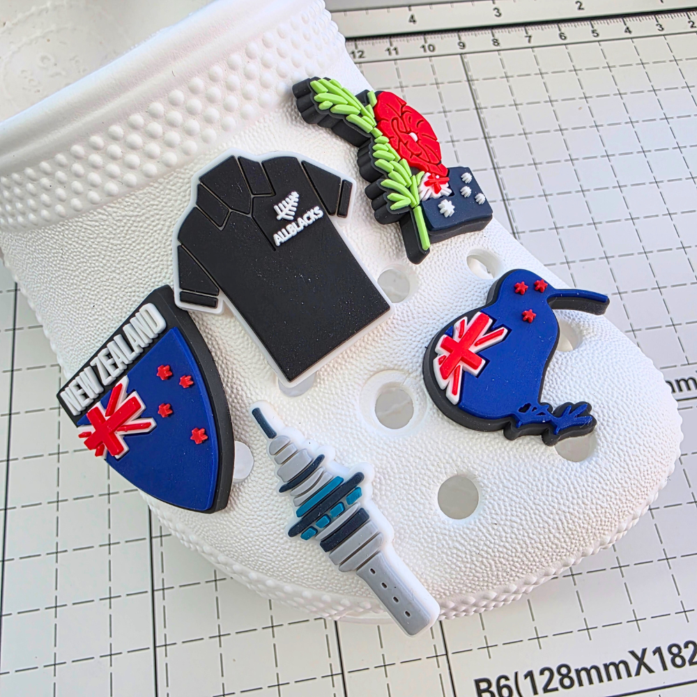 New Zealand Badge Charm