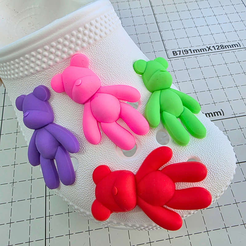 Mono Color Bear Charm