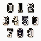 Classic Number Charm