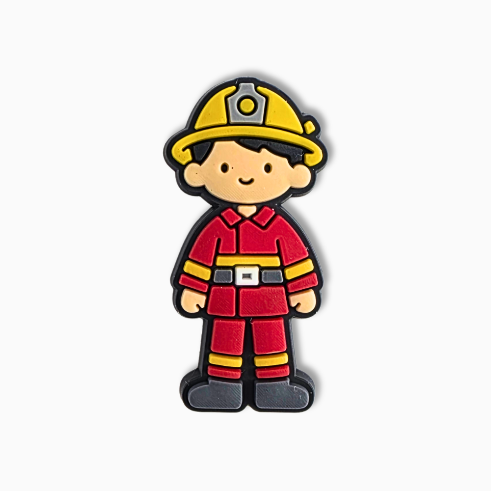 Firefighter Charm