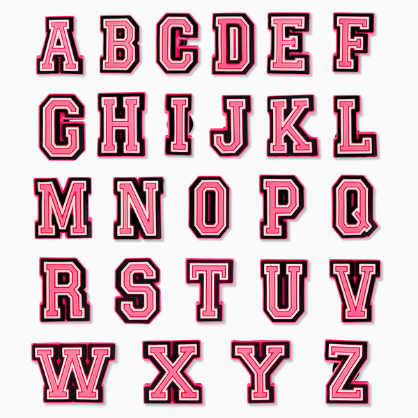 Pink Alphabet Charm