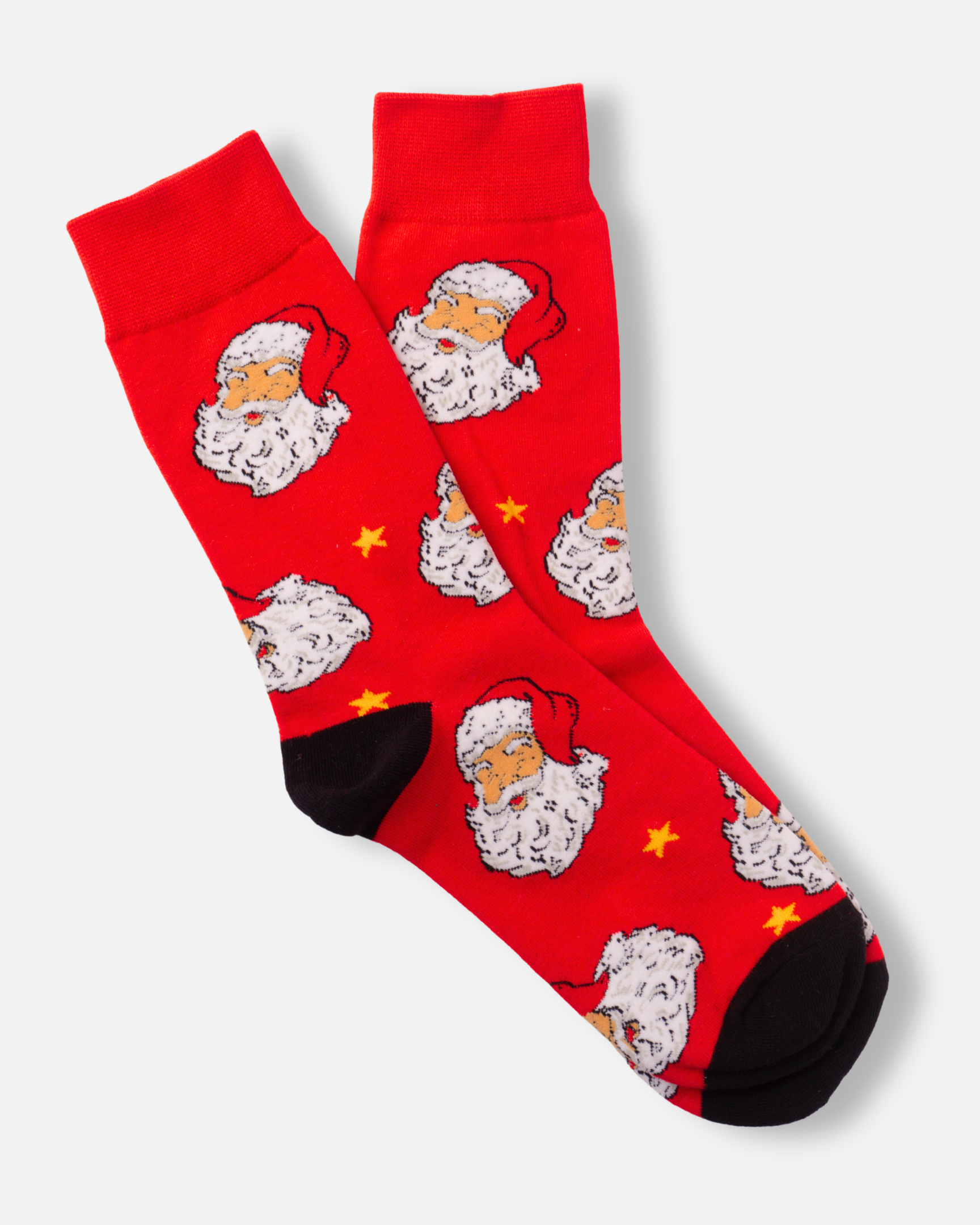 Santa Smiley Socks