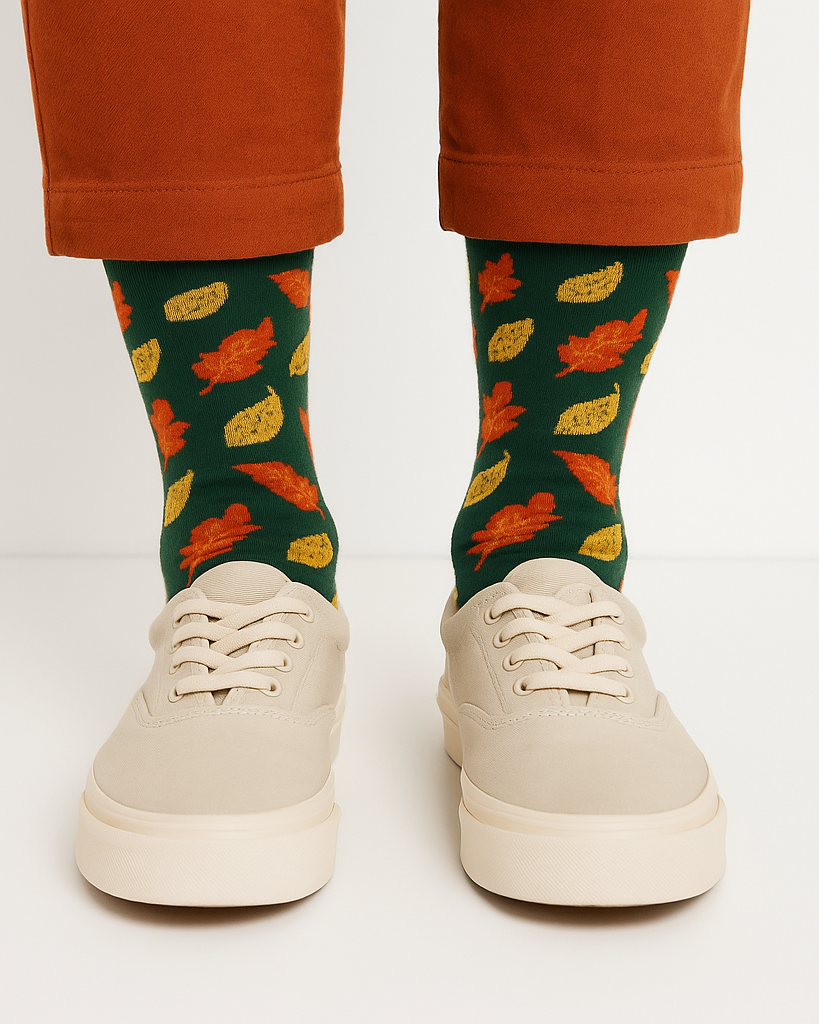 Autumn Leaf Socks