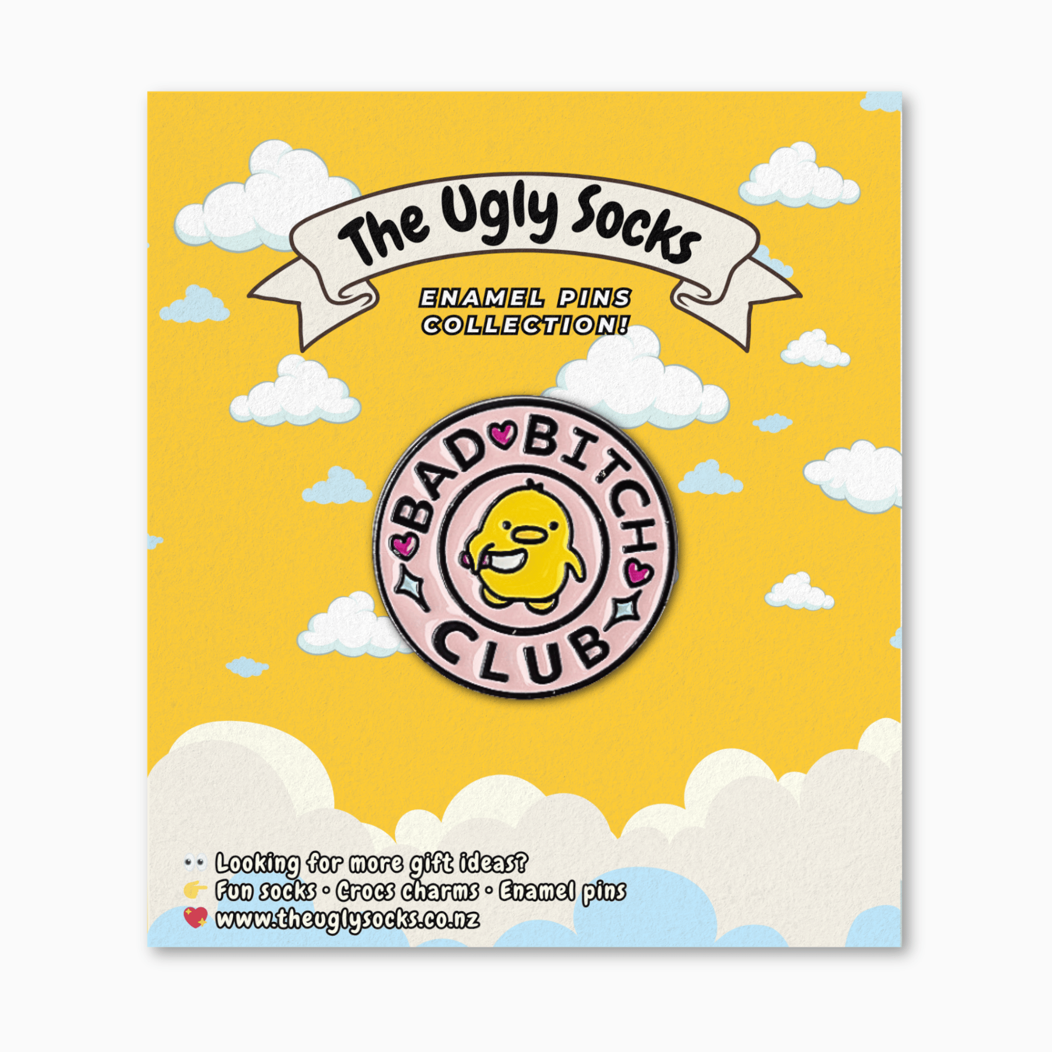 Bad Bitch Club Enamel Pin