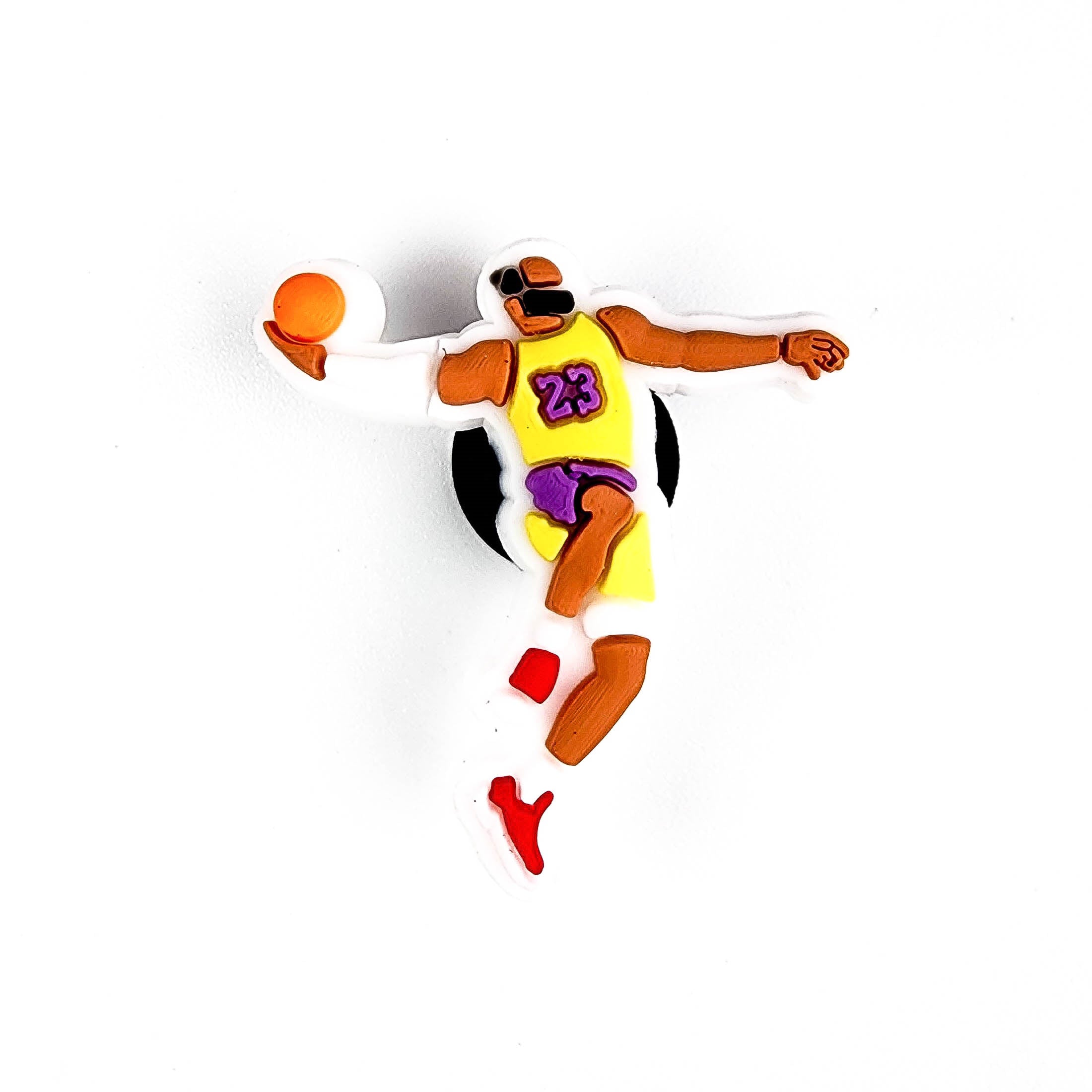 Basketball Star Player #6 Charm