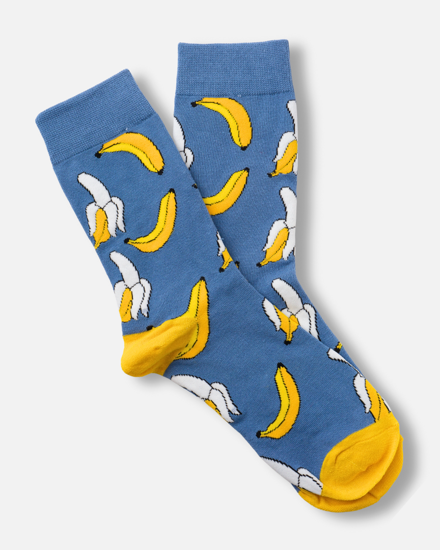Blue Banana Socks