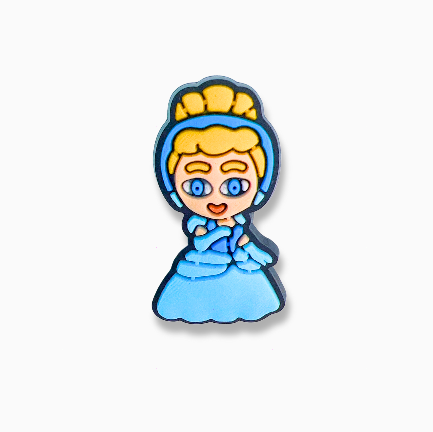 Animated Princess Shoe Charm