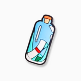 Bottle Map Charm